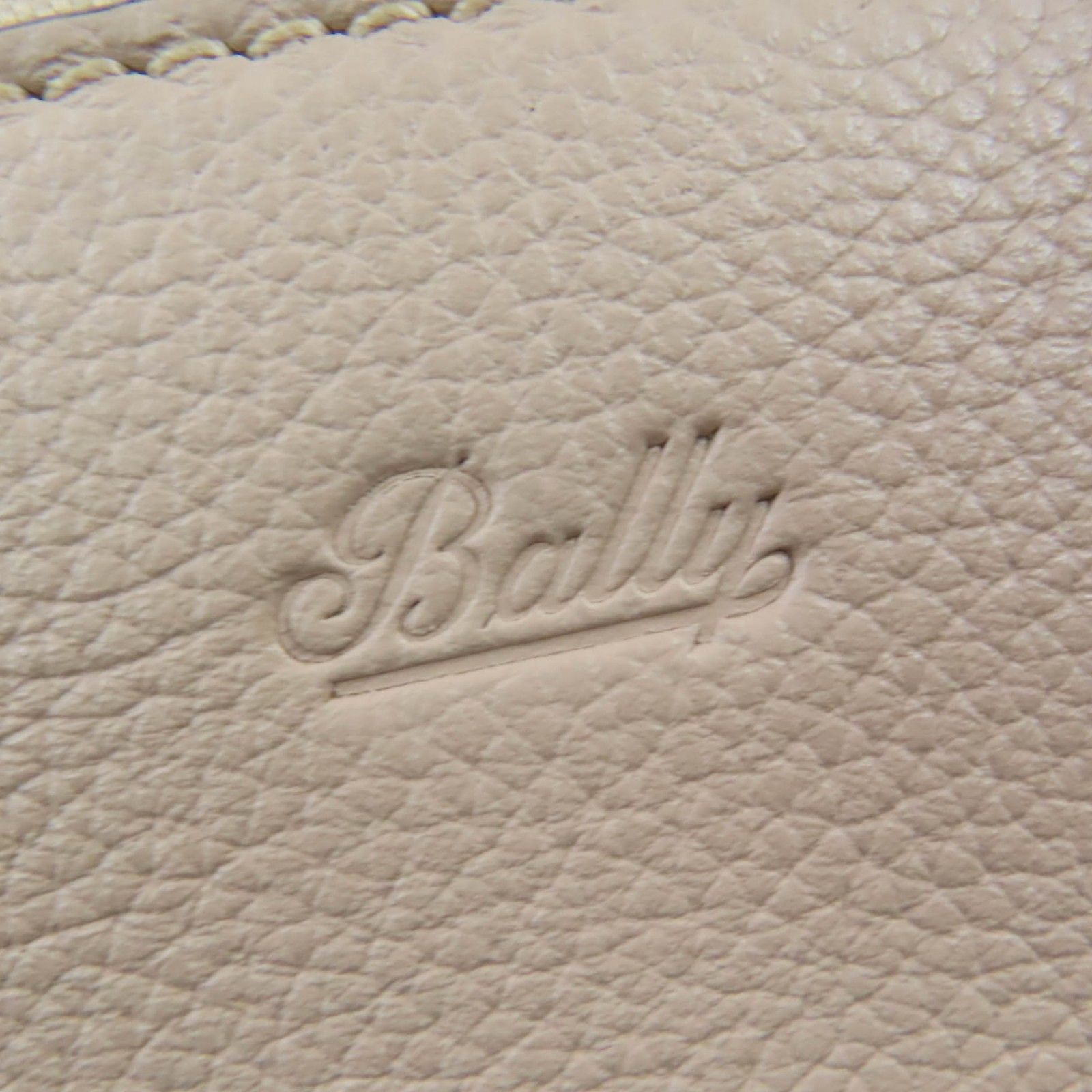 美品☆BALLY バリー SOMMET ZIP ロゴ刻印 レザー 2WAY ハンドバッグ