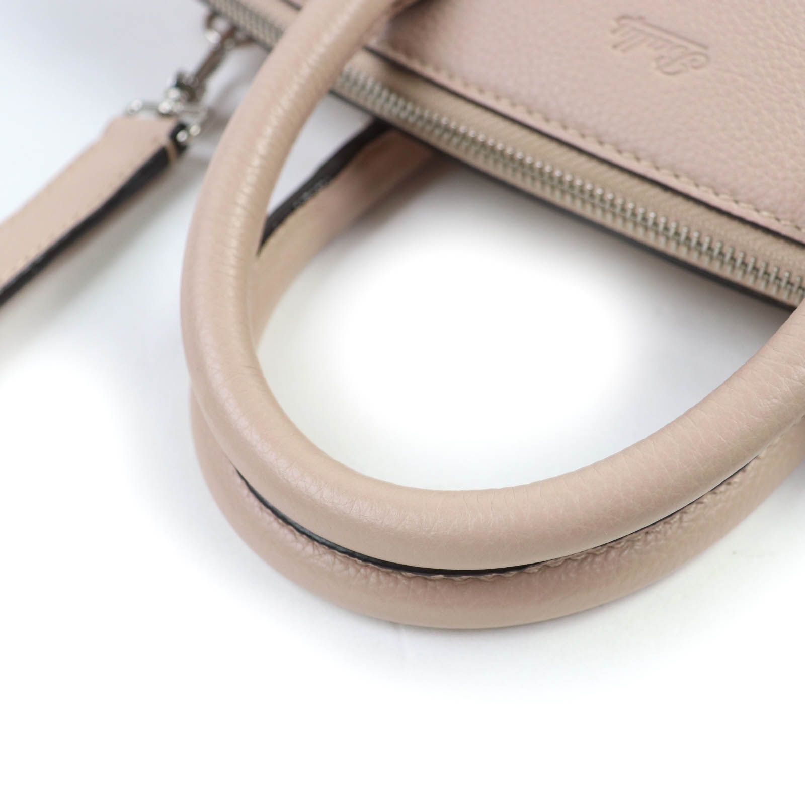 美品☆BALLY バリー SOMMET ZIP ロゴ刻印 レザー 2WAY ハンドバッグ ショルダーバッグ トートバッグ ピンクベージュ レディース 美品☆BALLY バリー SOMMET ZIP ロゴ刻印 レザー 2WAY ハンドバッグ