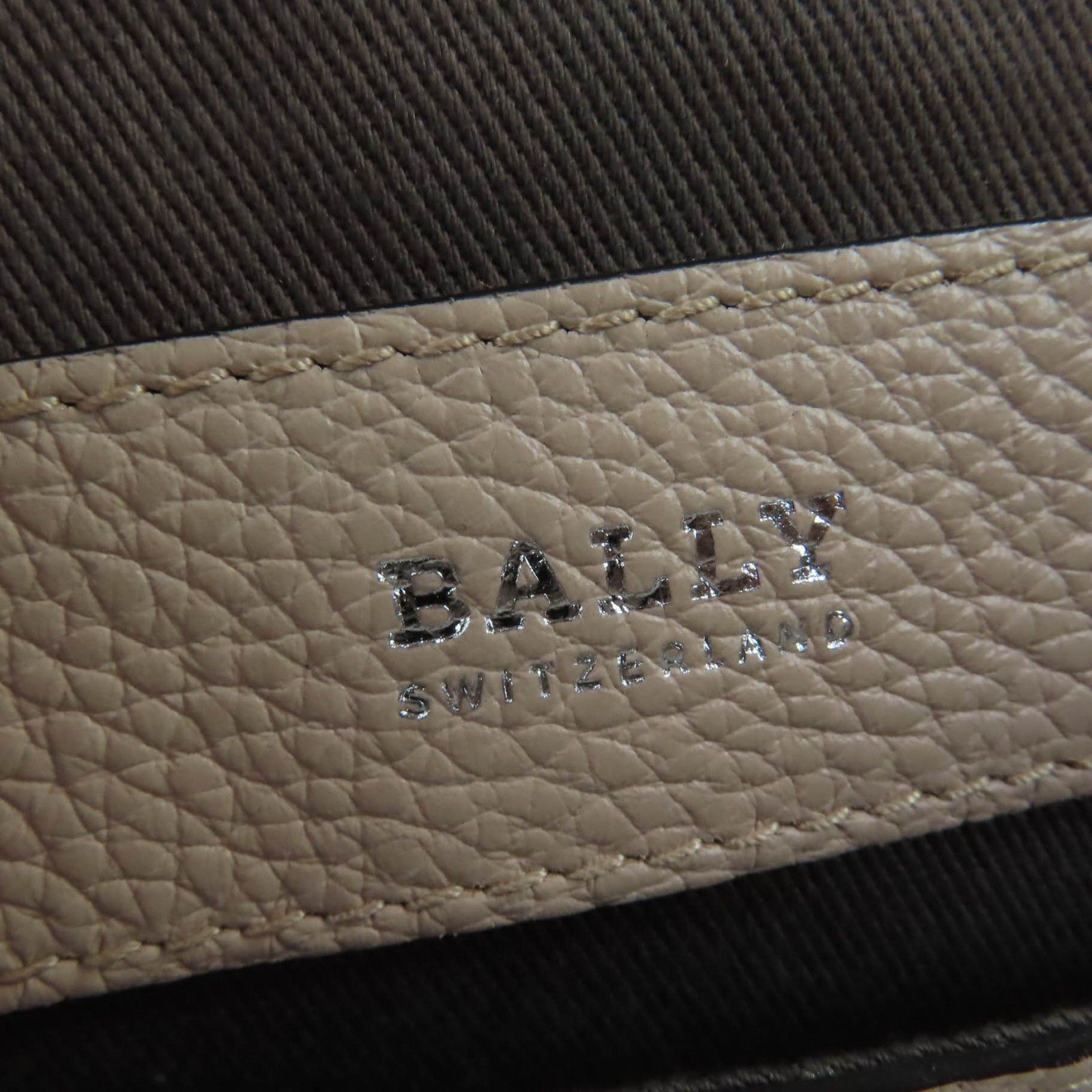 美品☆BALLY バリー SOMMET ZIP ロゴ刻印 レザー 2WAY ハンドバッグ ショルダーバッグ トートバッグ ピンクベージュ レディース 美品☆BALLY バリー SOMMET ZIP ロゴ刻印 レザー 2WAY ハンドバッグ