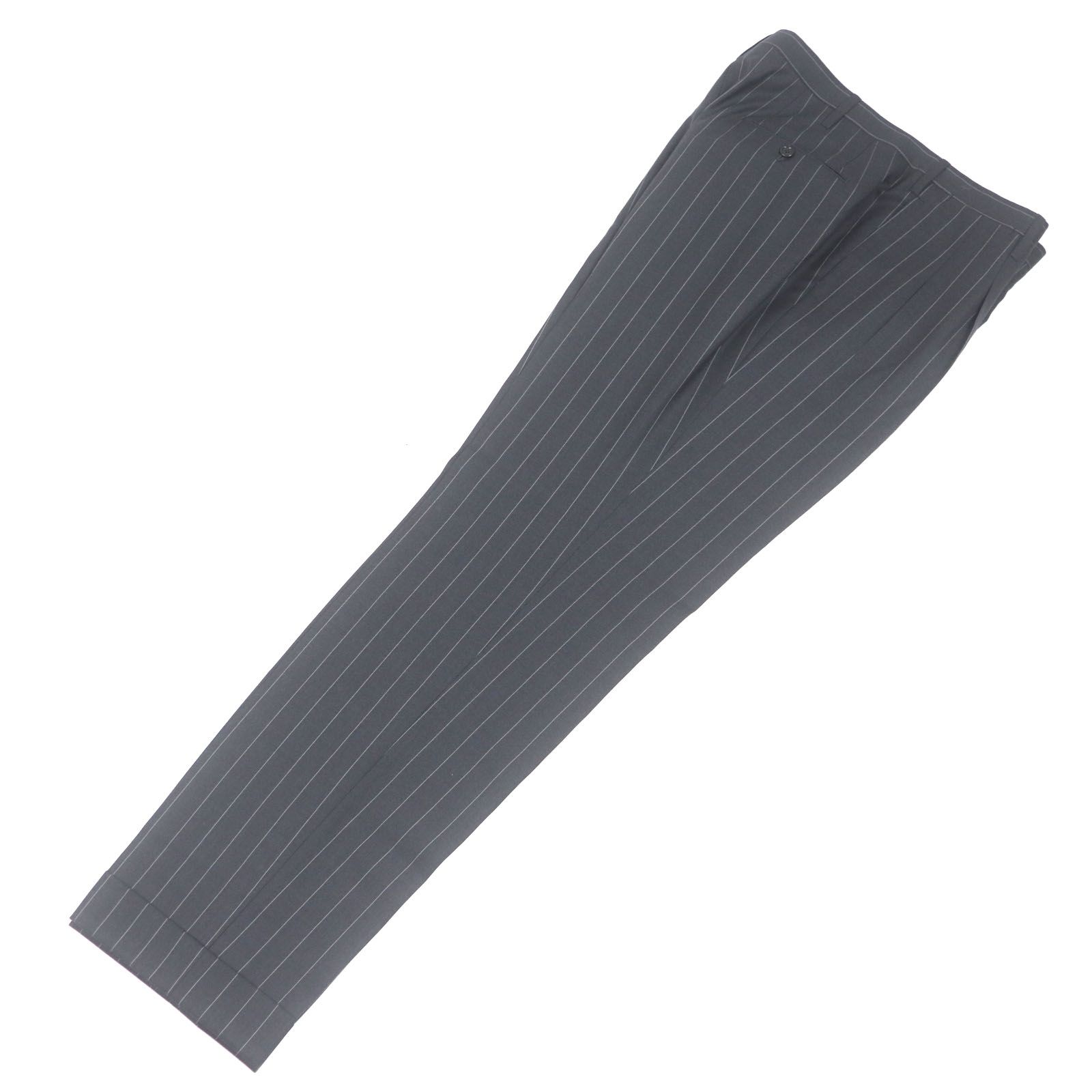 極美品▽ciccio チッチオ ビスポーク ストライプ柄 本切羽 シングル