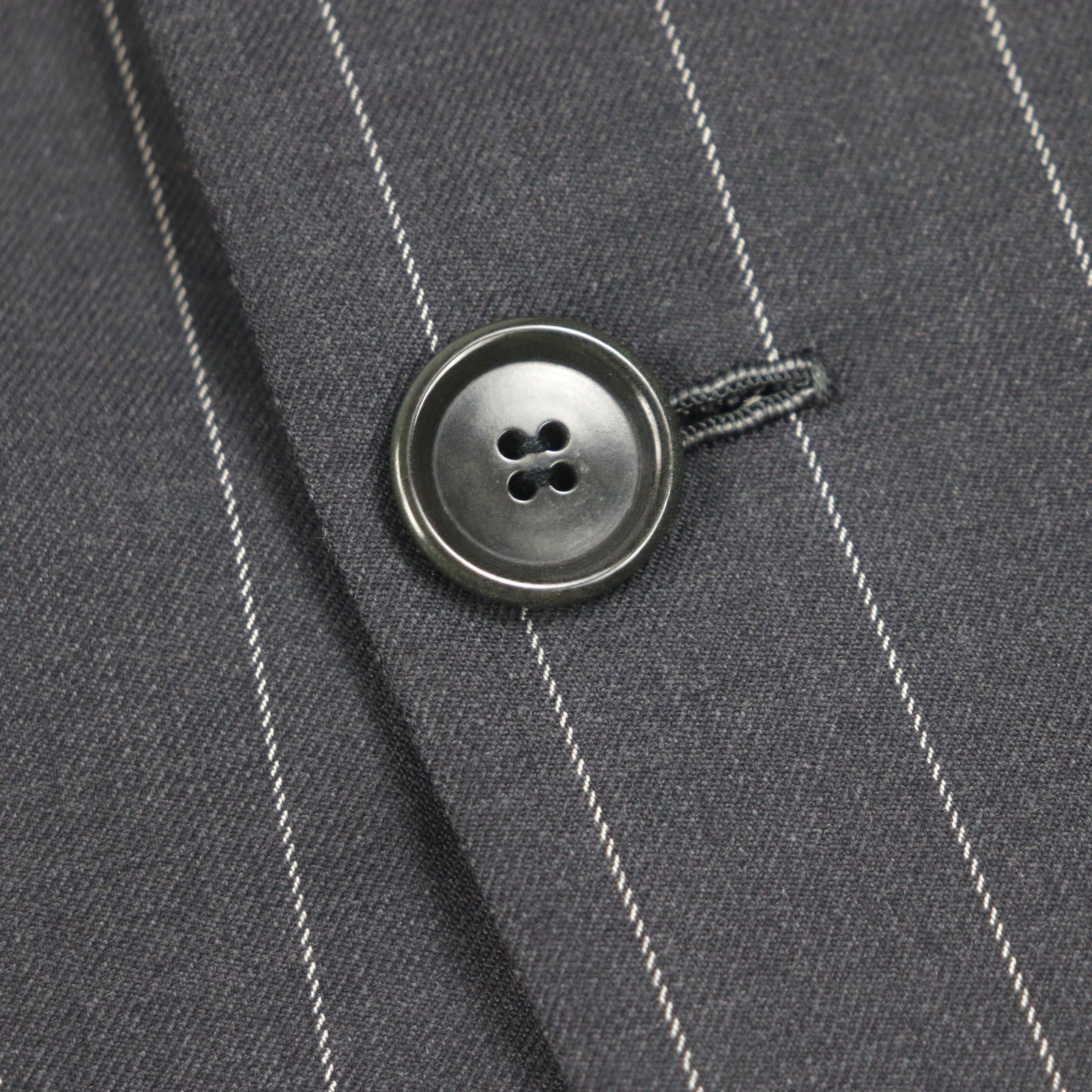 極美品▽ciccio チッチオ ビスポーク ストライプ柄 本切羽 シングル