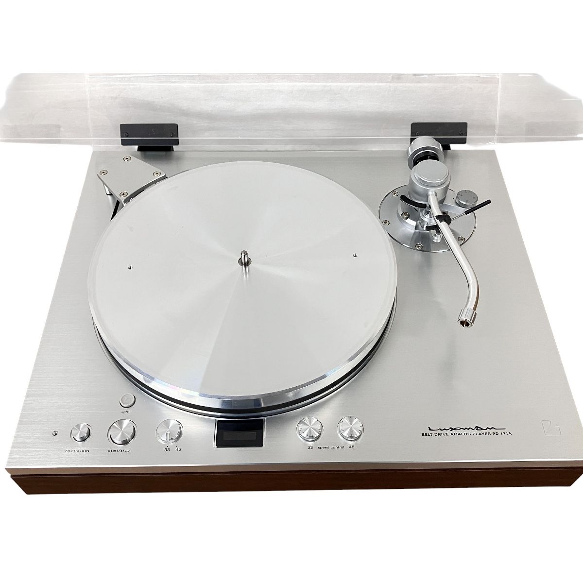 LUXMAN PD 171 A ベルトドライブ方式 アナログレコードプレーヤー ターンテーブル 良好