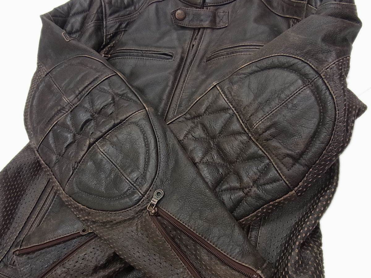 ◇Harley Davidson RIDING GEAR 97055-15VM バッファロー レザー
