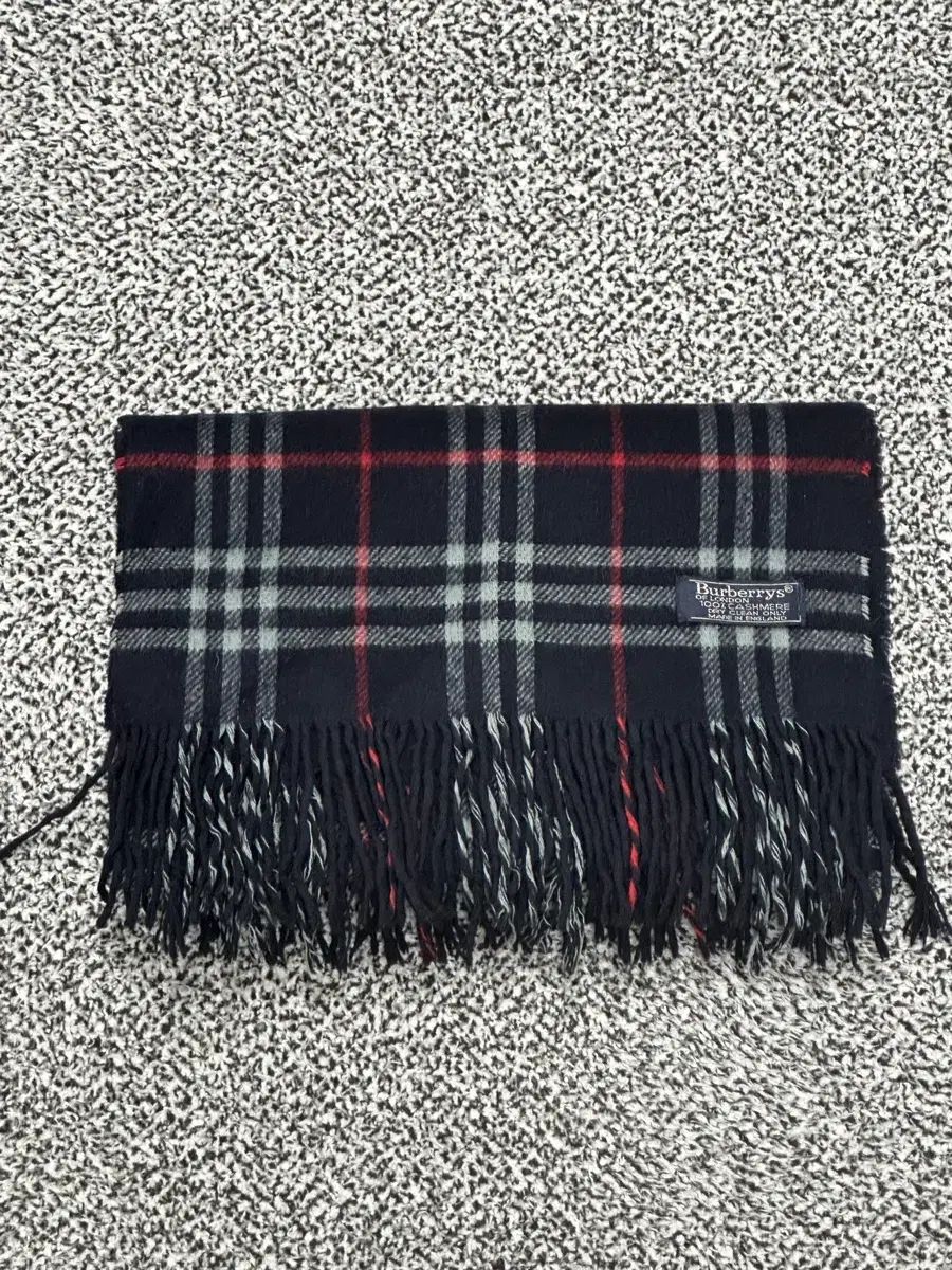 バーバリー チェック カシミア マフラー