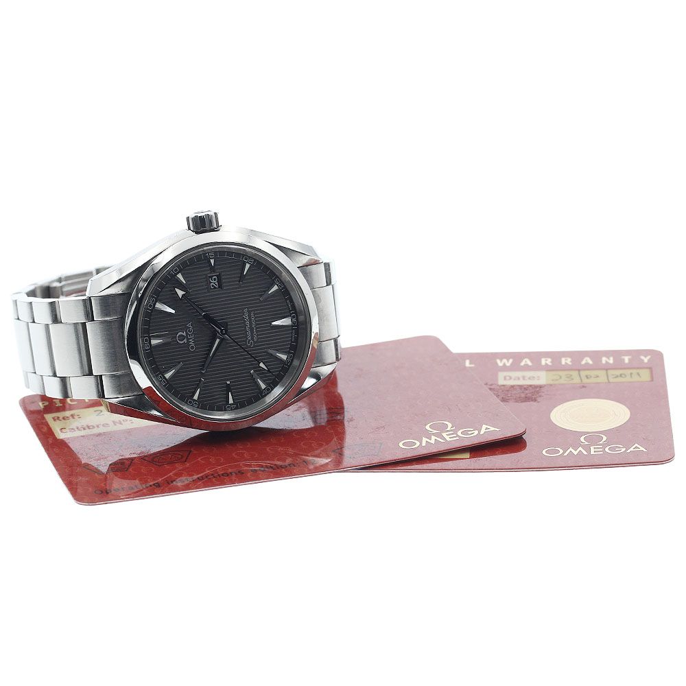オメガ OMEGA 231.10.39.61.06.001 シーマスター アクアテラ デイト クォーツ メンズ保証書付き_922893