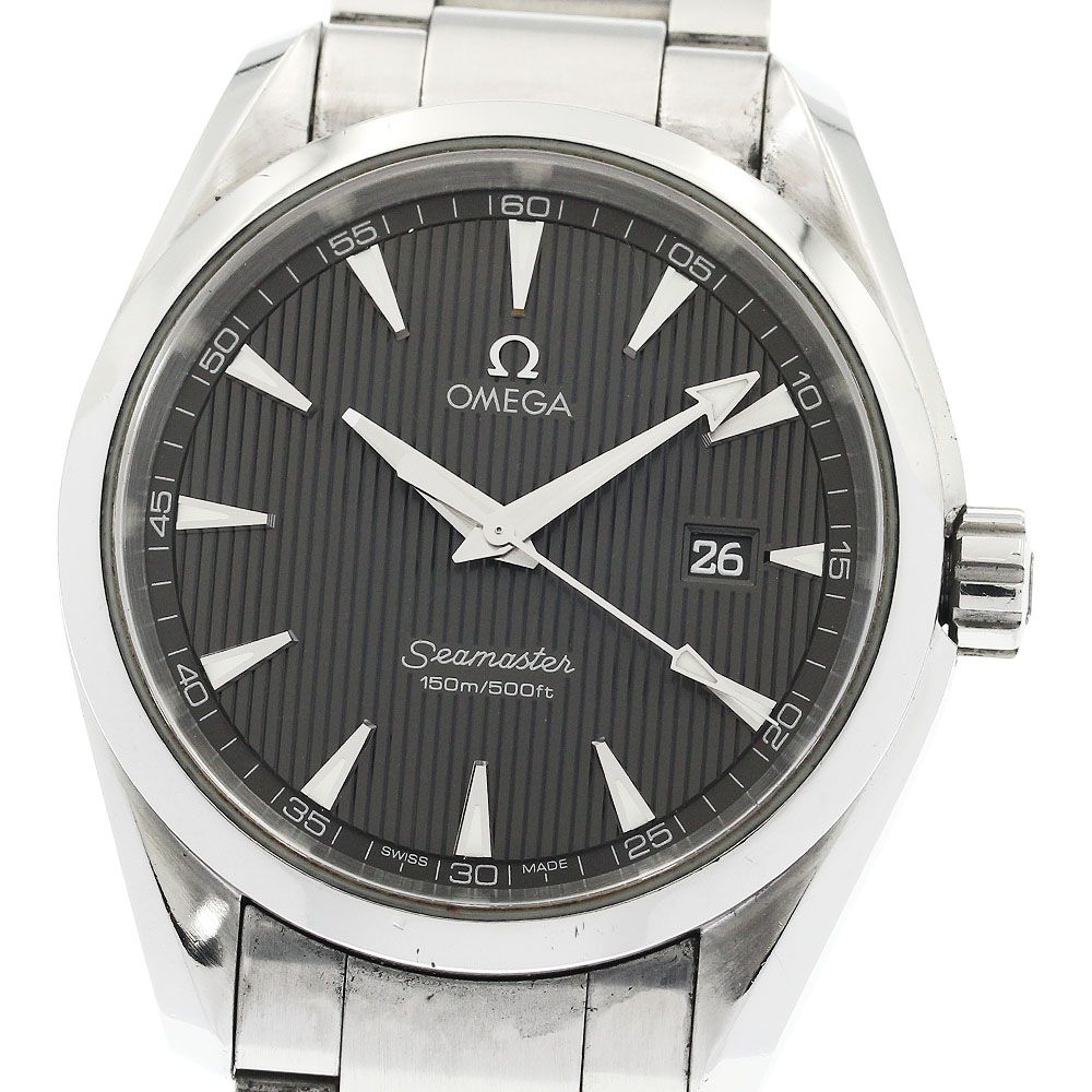 オメガ OMEGA 231.10.39.61.06.001 シーマスター アクアテラ デイト クォーツ メンズ保証書付き_922893