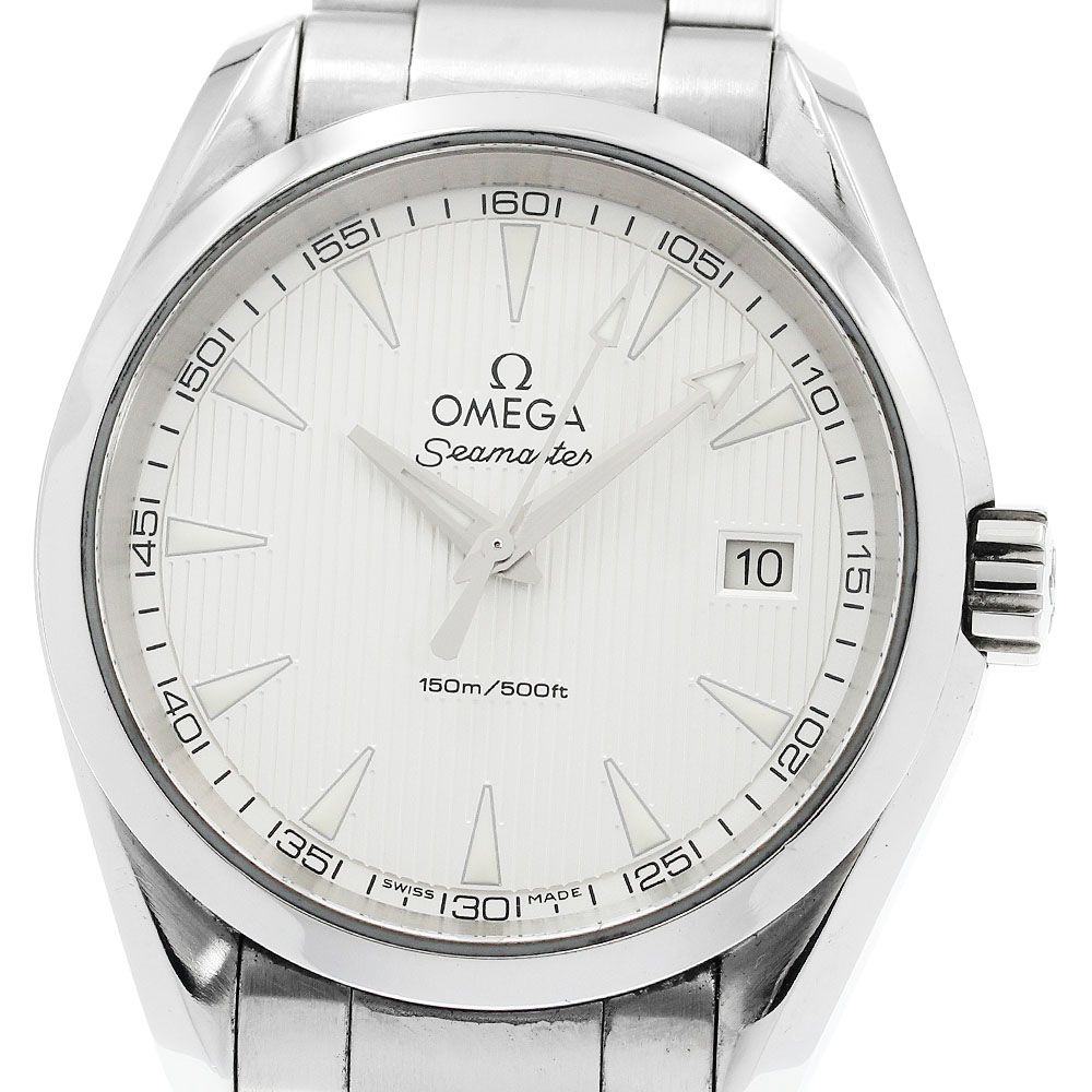 オメガ OMEGA 231.10.39.60.02.001 シーマスター アクアテラ デイト クォーツ メンズ保証書付き_921785
