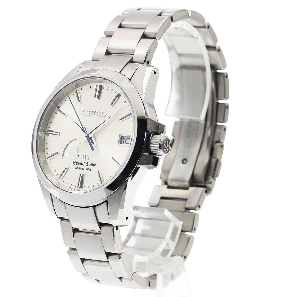 セイコー SEIKO SBGA 079 9 R 65-0 BG 0 グランドセイコー パワーリザーブ デイト スプリングドライブ メンズ_922058