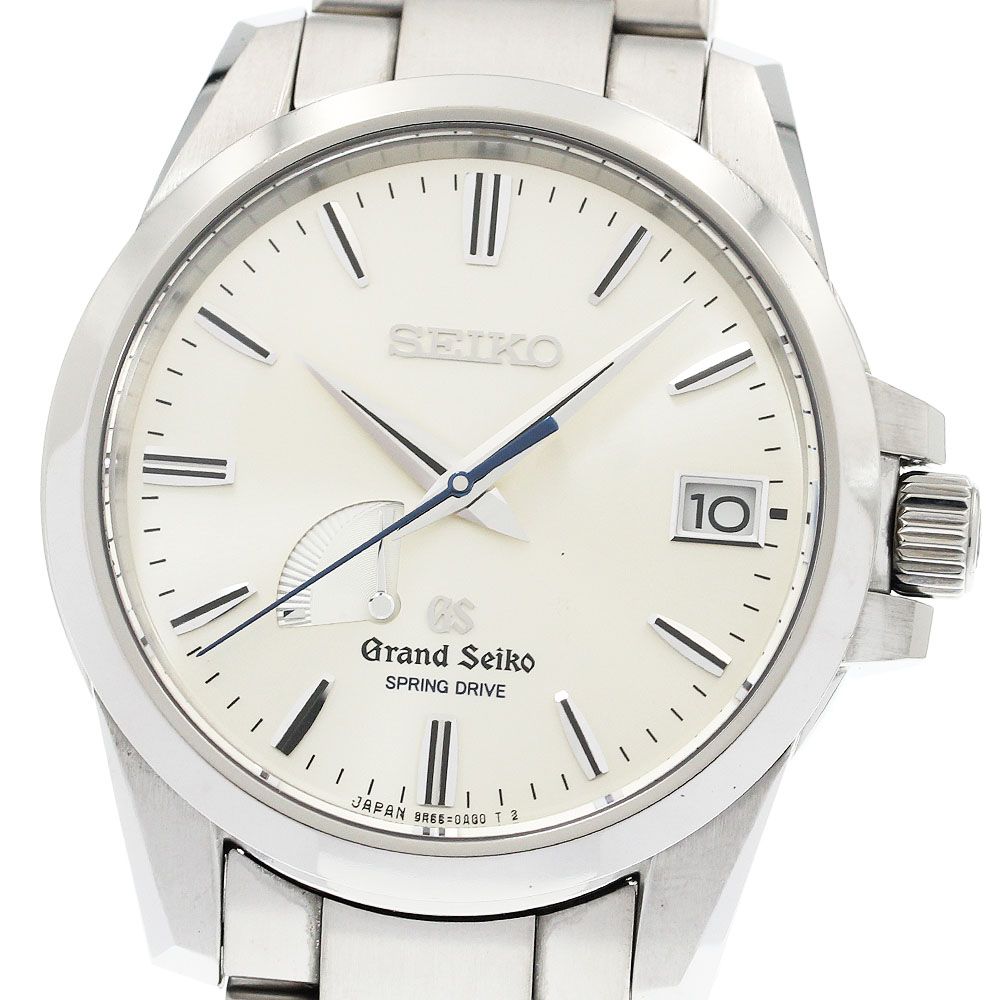 セイコー SEIKO SBGA 079 9 R 65-0 BG 0 グランドセイコー パワーリザーブ デイト スプリングドライブ メンズ_922058