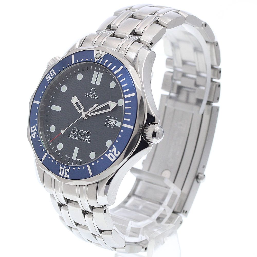 オメガ OMEGA 2541.80 シーマスター 300 デイト クォーツ メンズ _921731