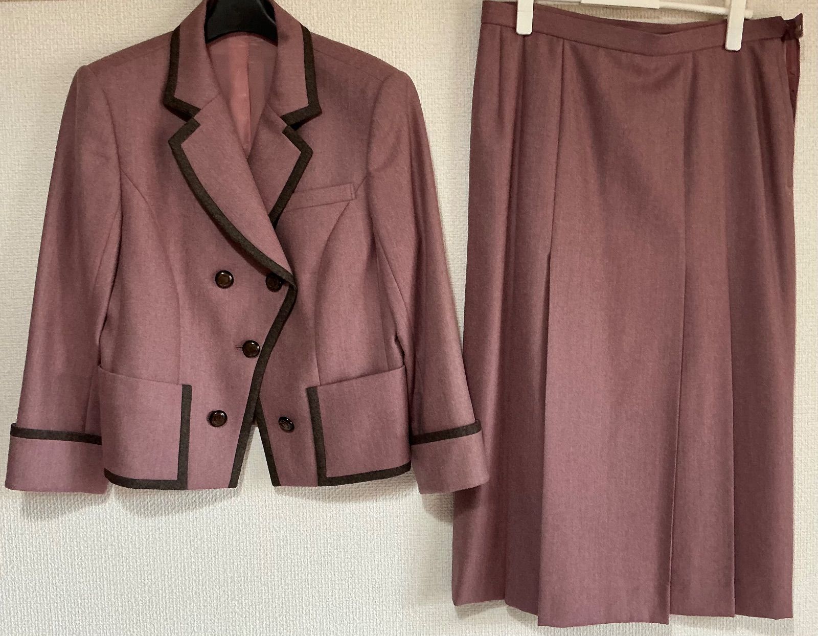 上質ウール セットアップ 仕立てスーツ