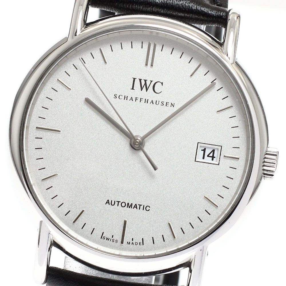 IWC IWC SCHAFFHAUSEN IW353309 ポートフィノ デイト 自動巻き メンズ 