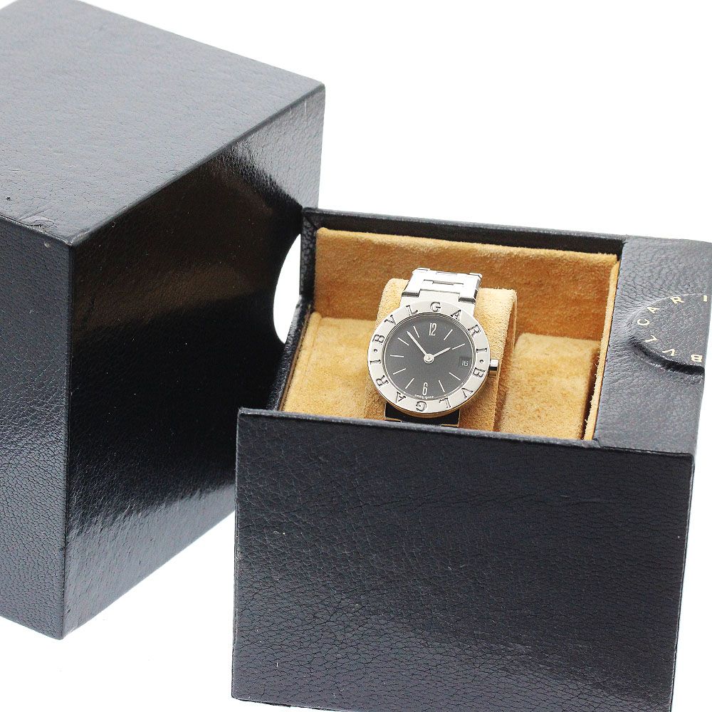 ブルガリ BVLGARI BB 23 SSD ブルガリブルガリ デイト クォーツ レディース内 き_921420