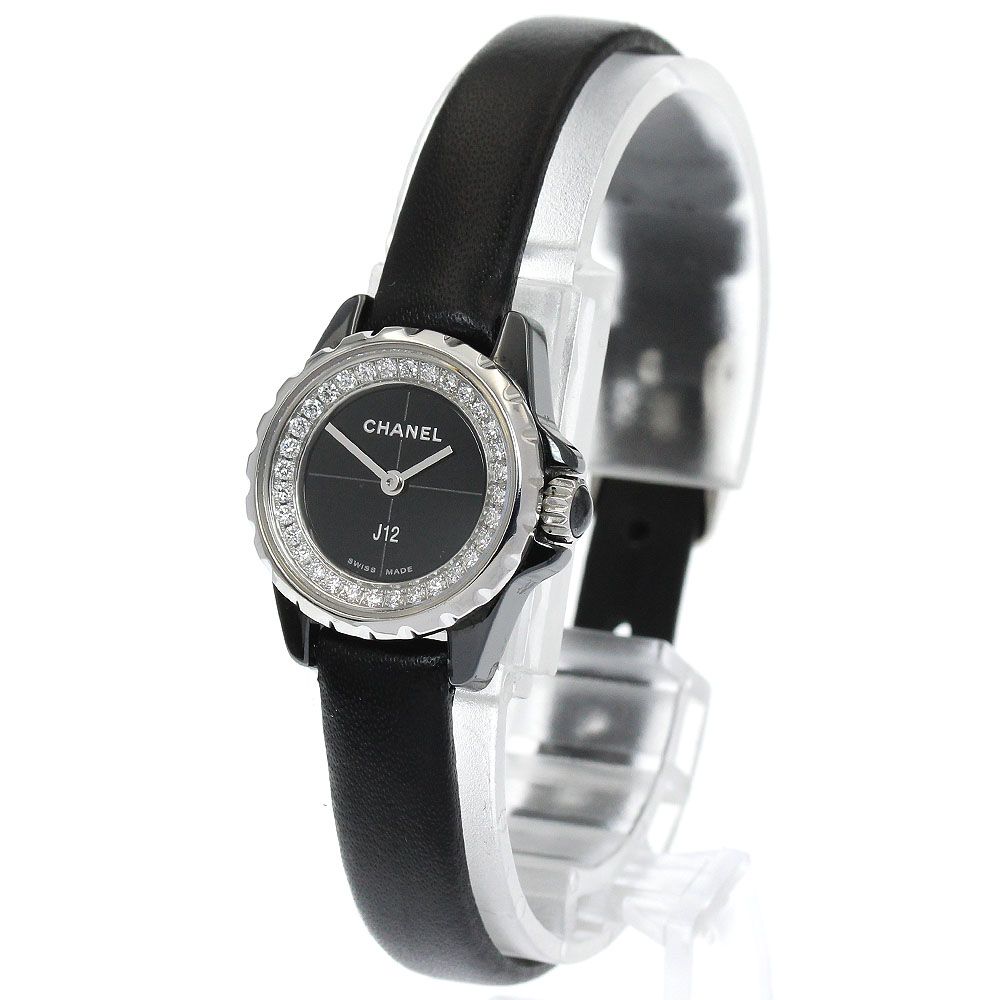 シャネル CHANEL H 4663 J 12 XS ダイヤ クォーツ レディース _930800