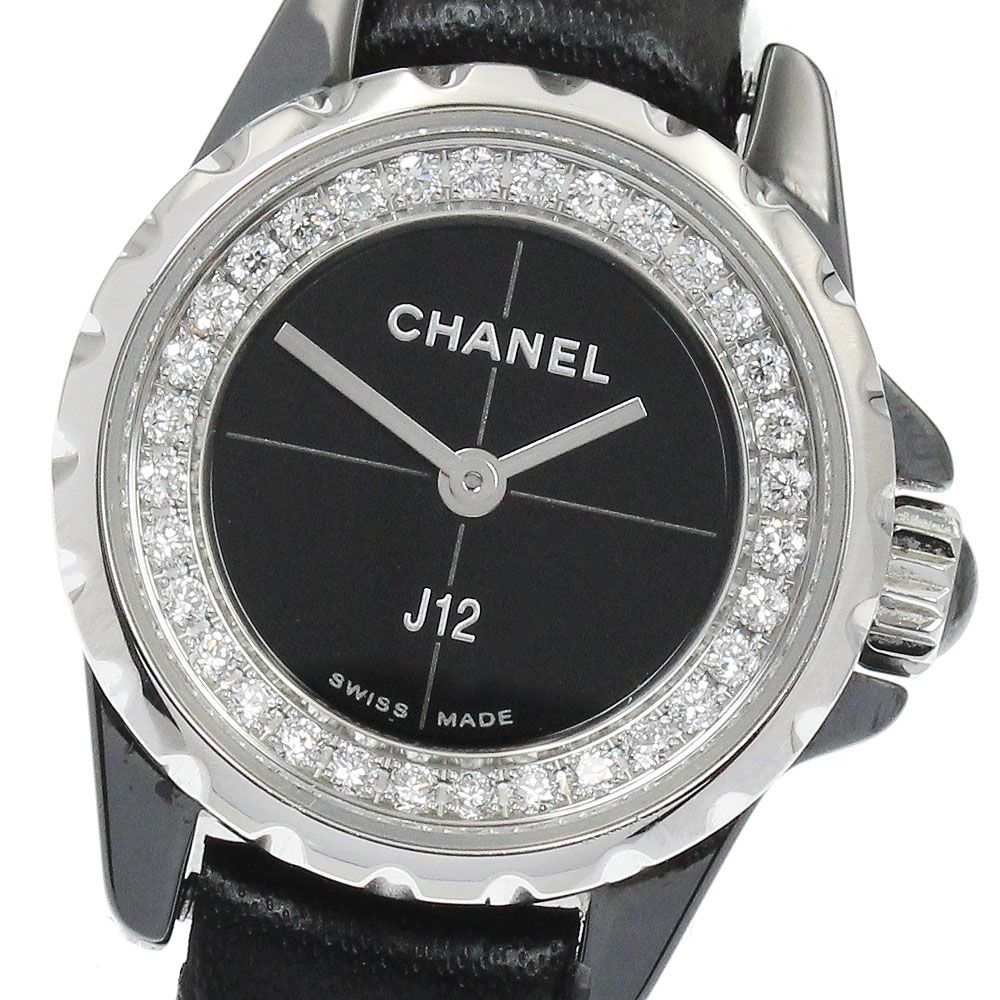 シャネル CHANEL H 4663 J 12 XS ダイヤ クォーツ レディース _930800