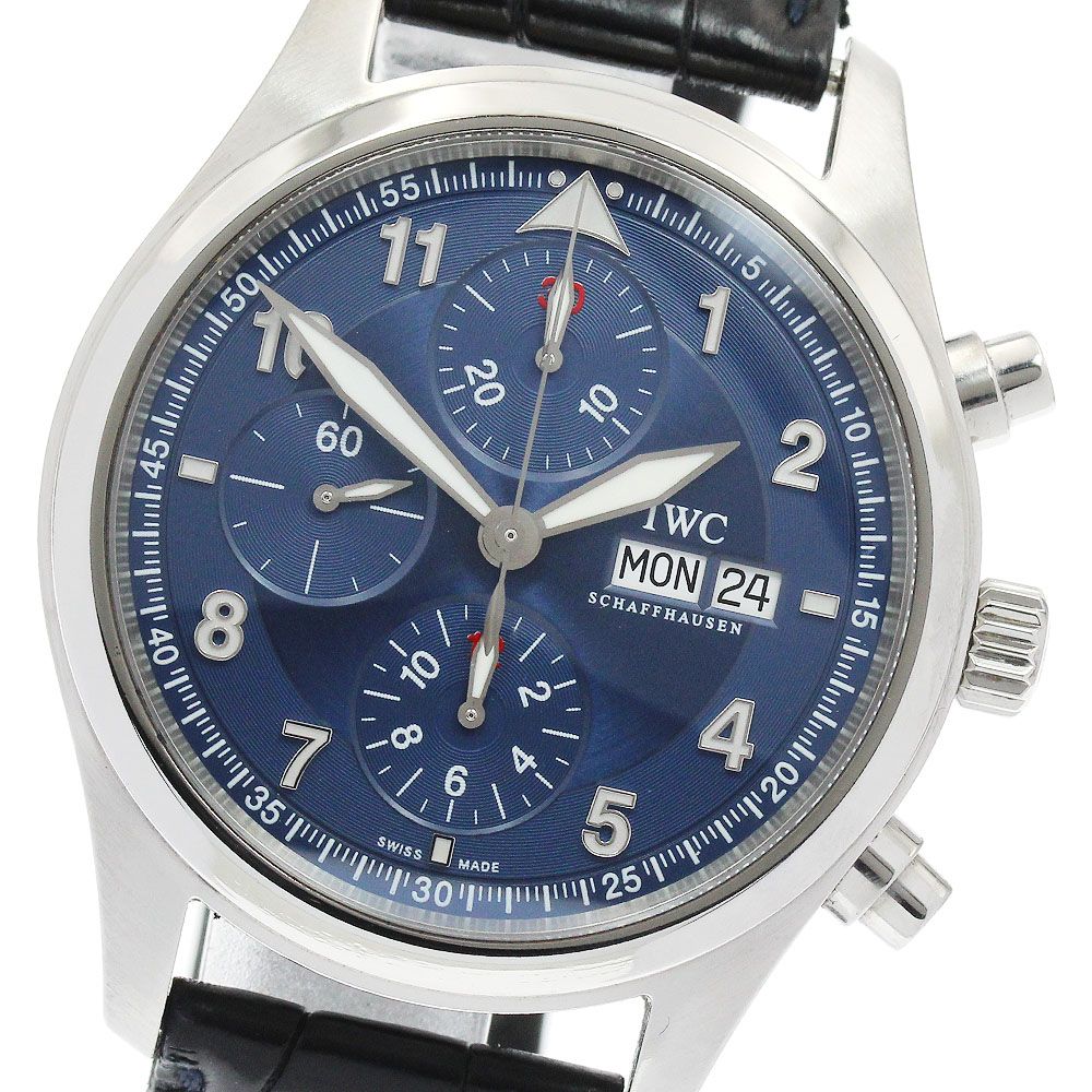 IWC SCHAFFHAUSEN IW371712 パイロット クロノグラフ ローレウス デイデイト 世界2500本限定 自動巻き メンズ 良品 _930803 IWC IWC SCHAFFHAUSEN IW371712 パイロット クロノグラフ ローレウス