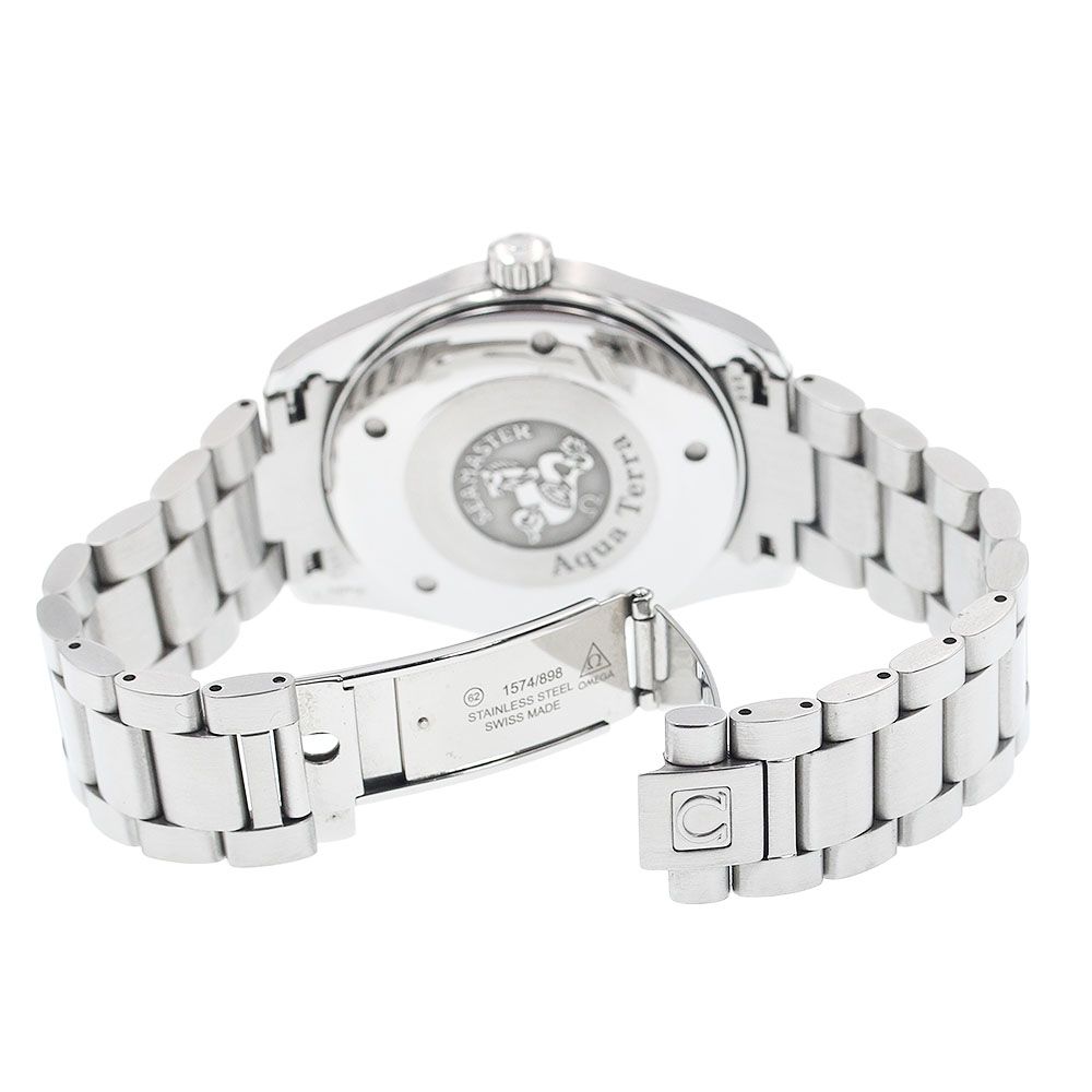  オメガ OMEGA 2517 80 シーマスター アクアテラ デイト クォーツ メンズ 保証書付き_921939 腕時計(クォーツ) 腕時計(アナログ)