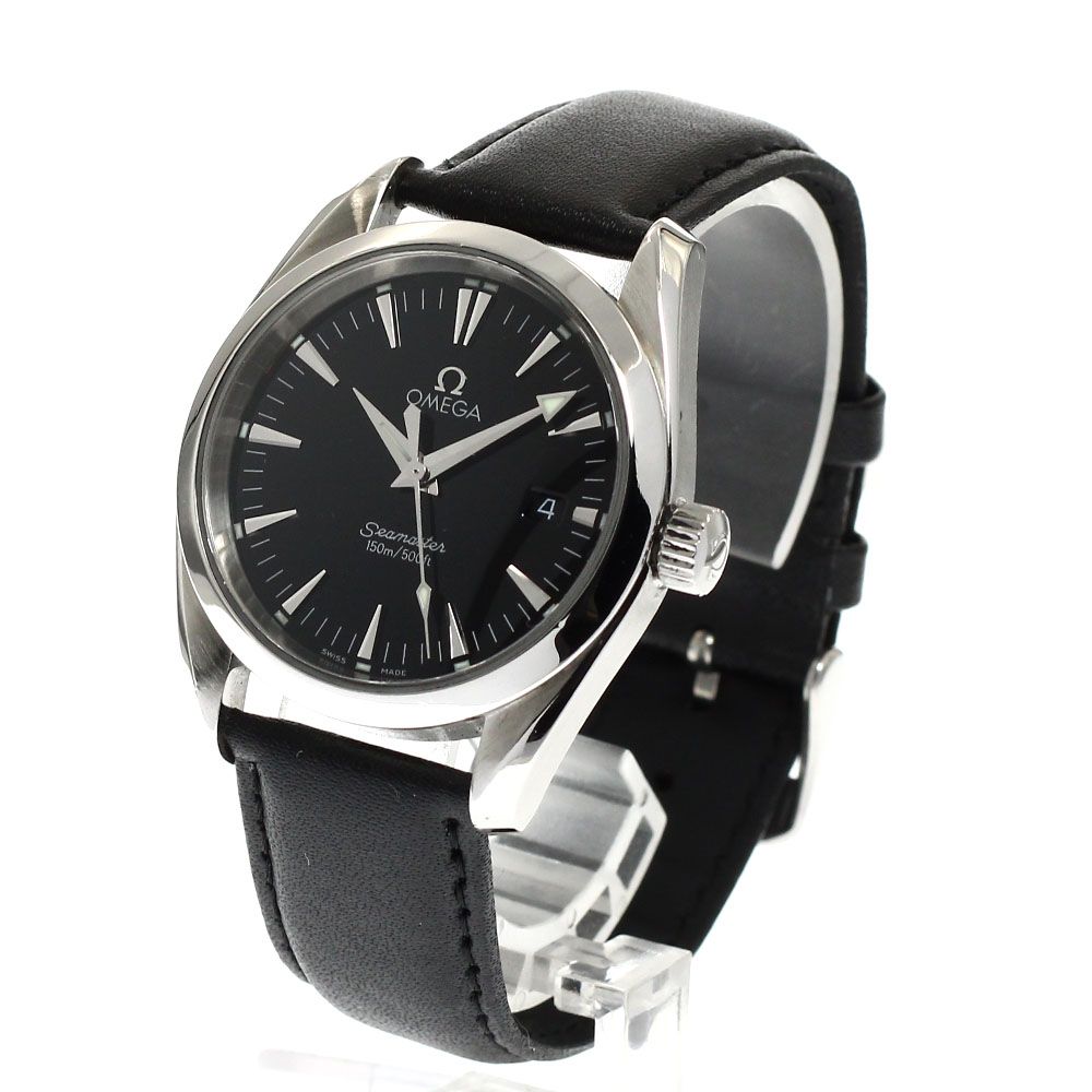 オメガ OMEGA 2518.50 シーマスター アクアテラ デイト クォーツ ボーイズ_914818