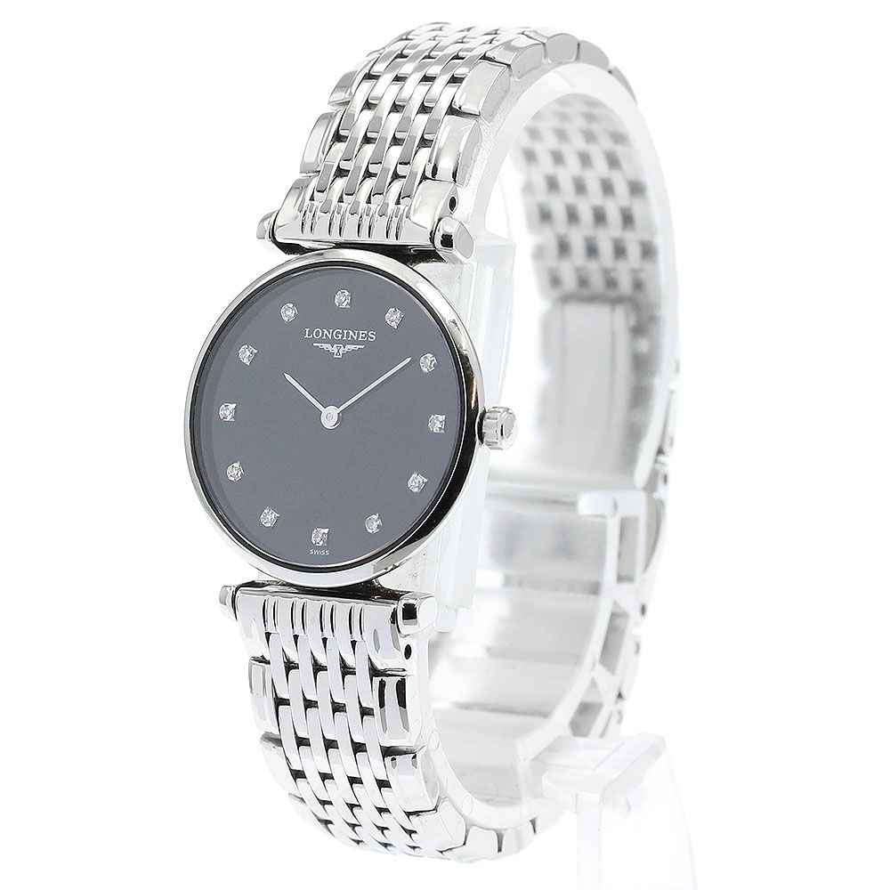 ロンジン LONGINES L4.209.4 グランドクラシック 12Pダイヤ クォーツ