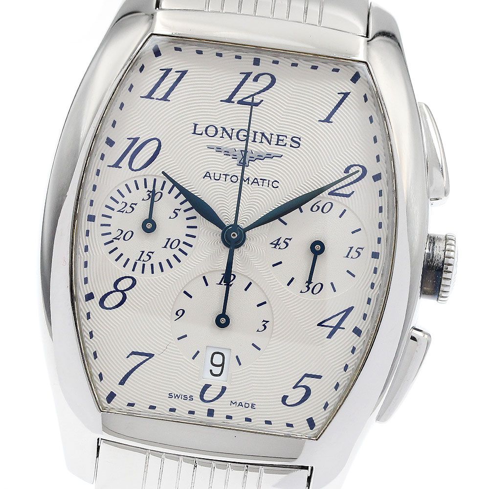 ロンジン L 2.643.4 エヴィデンツァ クロノグラフ デイト 自動巻き メンズ_931024