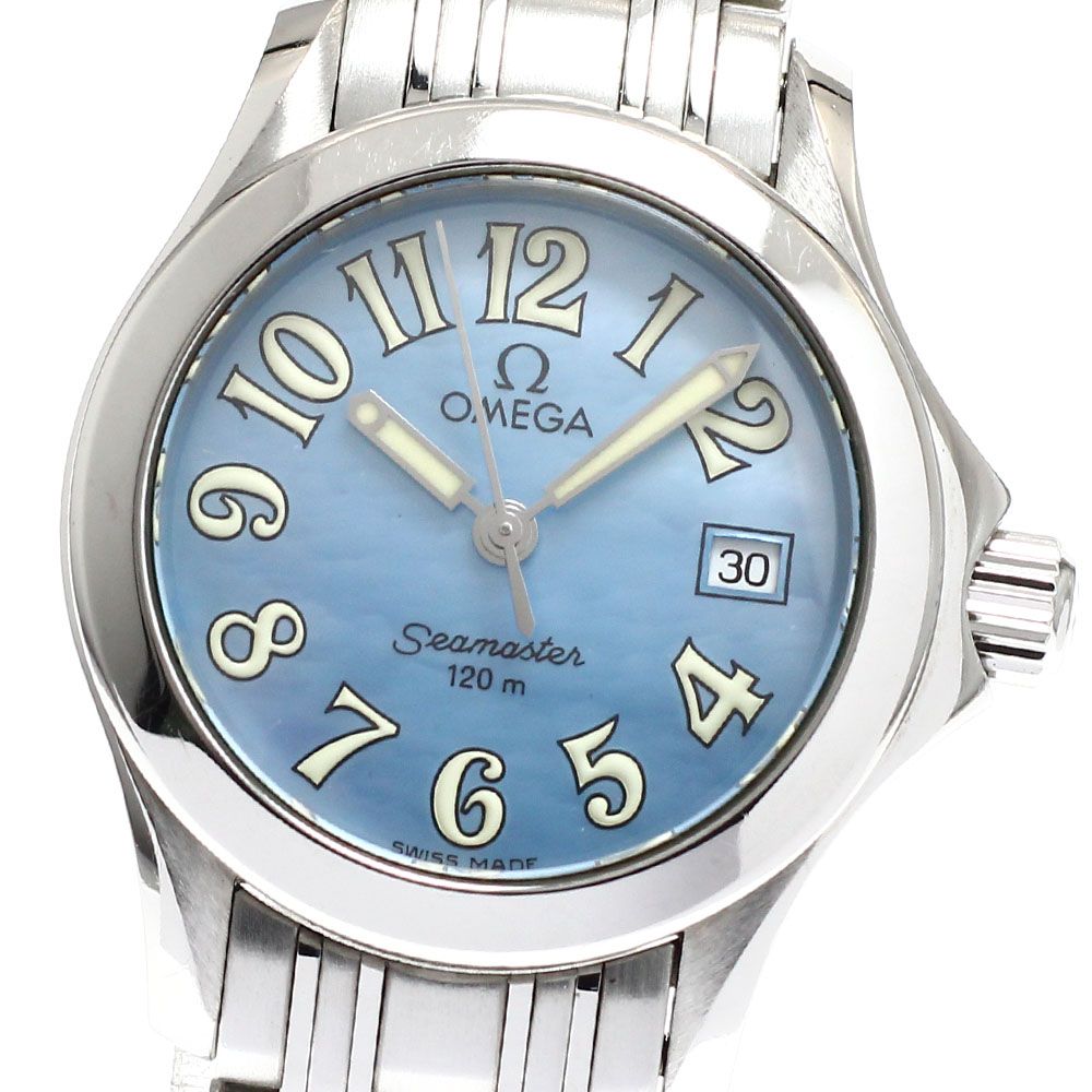 オメガ OMEGA 2581.88 シーマスター120 デイト クォーツ レディース_922967