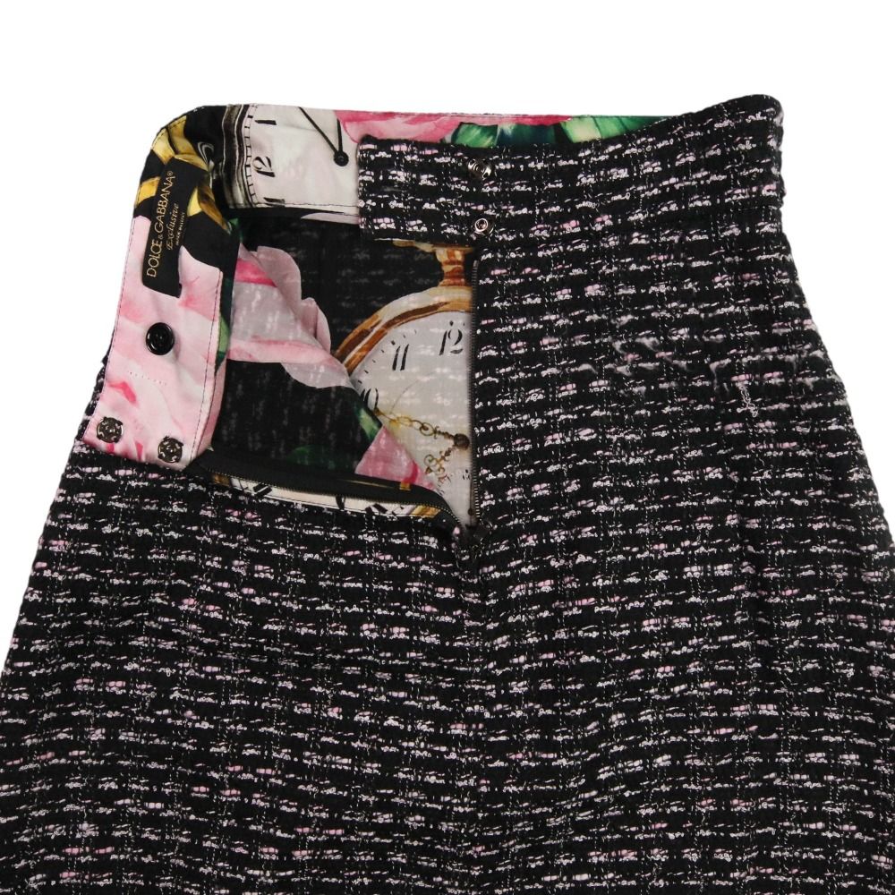 美品 Dolce & Gabbana ドルチェアンドガッバーナ ローズボタン