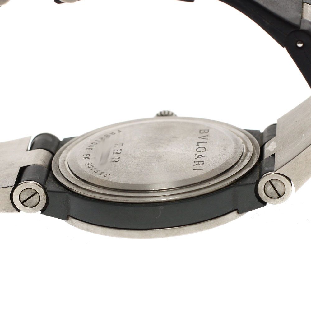 ブルガリ BVLGARI TI38TA ディアゴノ チタニウム デイト 自動巻き