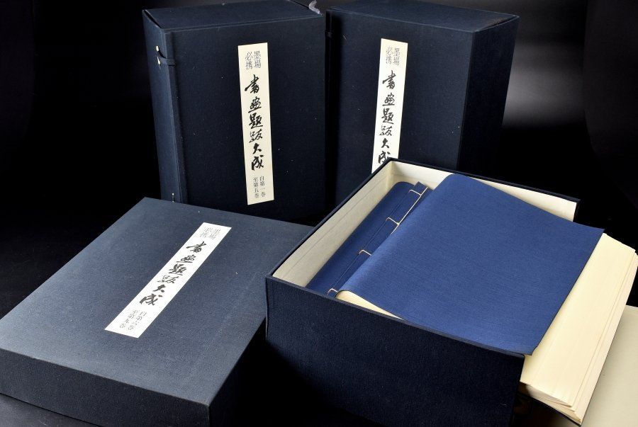 蔵A 3056 I 中国書畫 墨場必携 書画題跋大成 省心書房 全15冊
