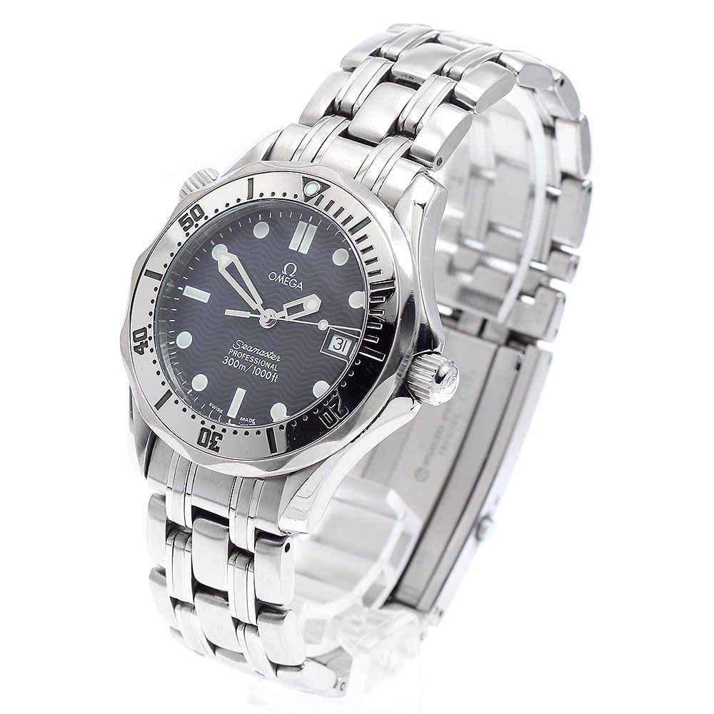 オメガ OMEGA 2562.80 シーマスター300 デイト クォーツ ボーイズ_921267