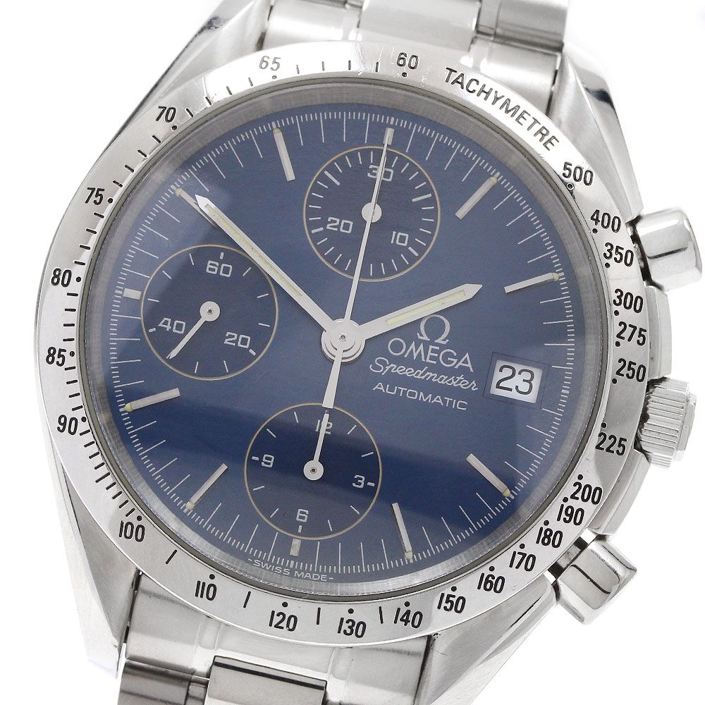 オメガ OMEGA 3511 80 スピードマスター デイト クロノグラフ 自動巻き メンズ保証書付き_921419