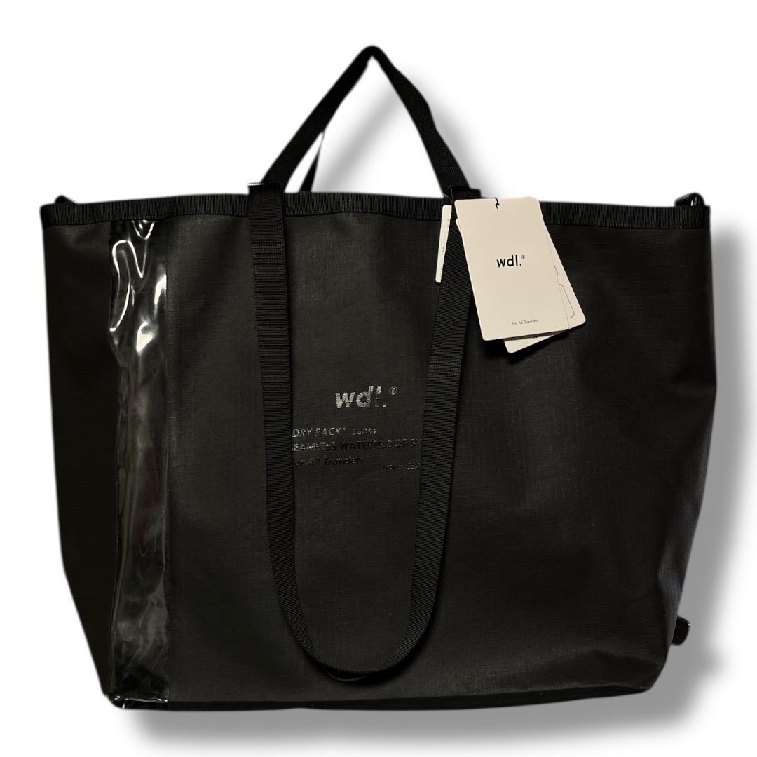 未使用 タグ付き wdl. ダブリューディエル DRY UTILTY TOTE 超軽量防水 