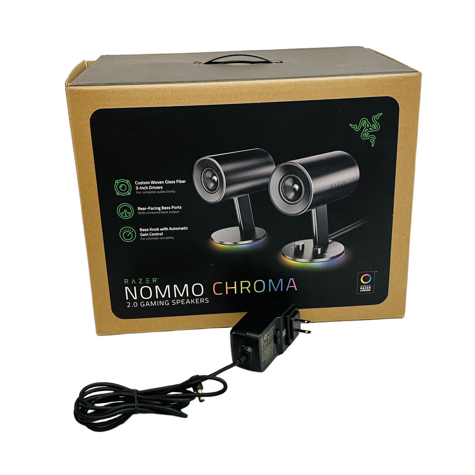 RAZER RZ 05 0246 NOMMO CHROMA 2 0 ゲーミング スピーカー レイザー