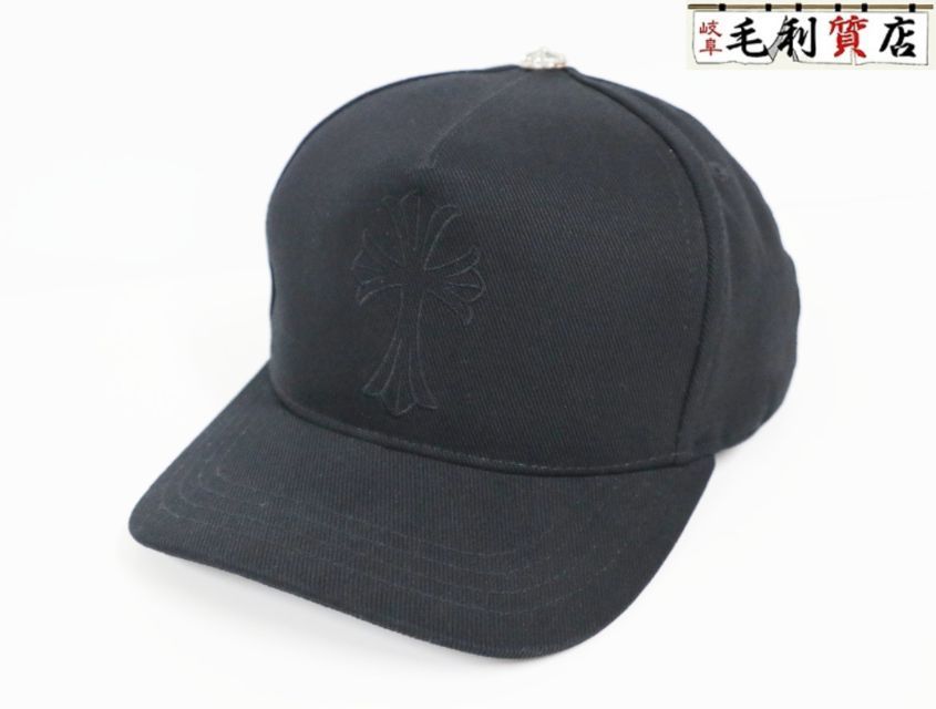 クロムハーツ CHROME HEARTS TRUCKERCAP デニムトラッカークロス刺繍