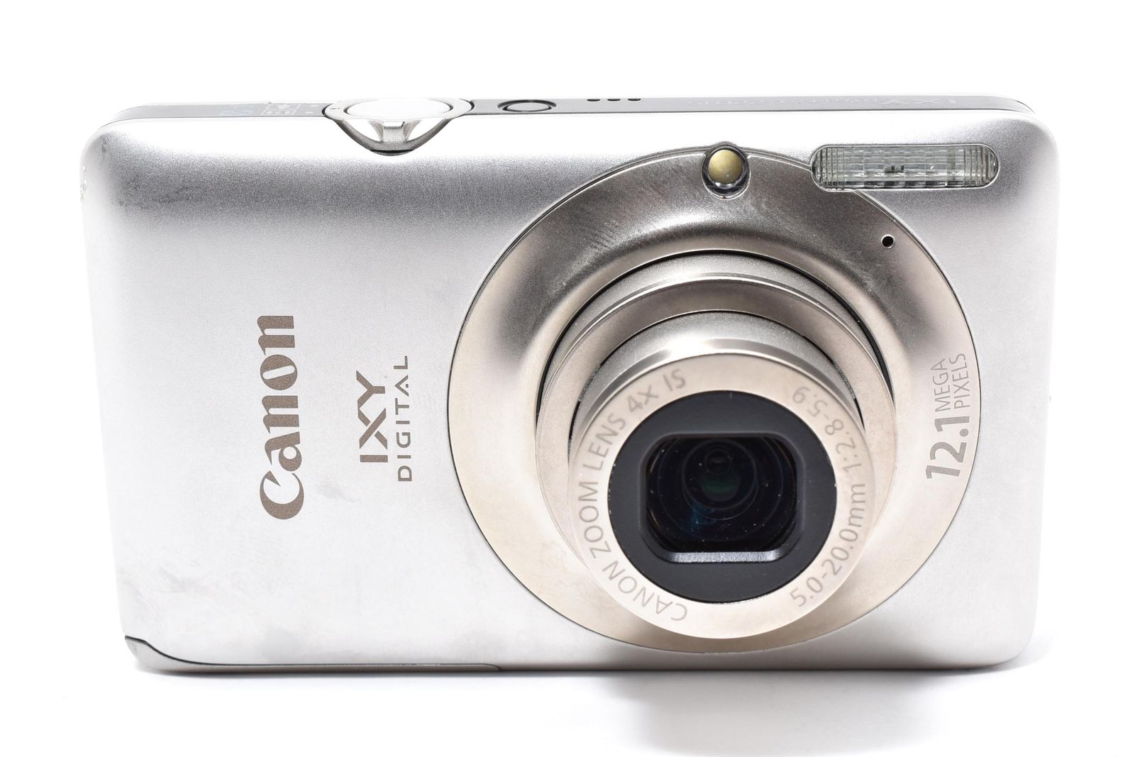 キヤノン Canon IXY DIGITAL 220IS シルバー ≪外観動作良好 動作確認