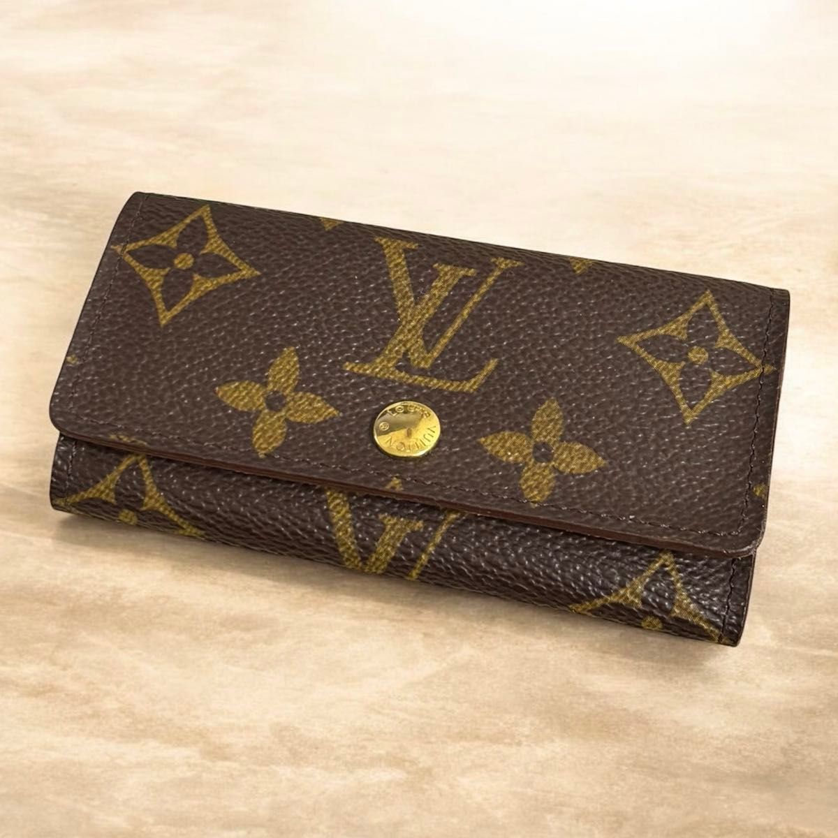 s 53 ミュルティクレ 4 4連 Louis Vuitton ルイ ヴィトン キーケース 鍵入れ モノグラム