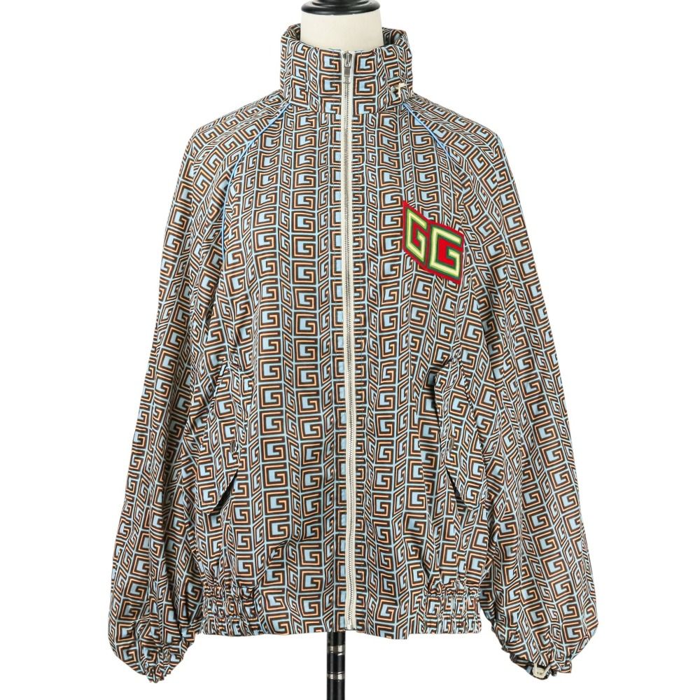 70s Gucci パッカブルナイロンジャケット Gucci 'Original Gucci' Color Block Jacket 'Blue' 666551-ZAHXH-4415