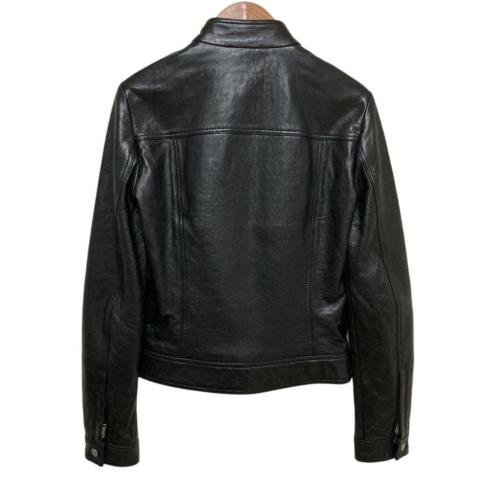 美品 GUCCI グッチ レザー シングル ライダースジャケット 290487