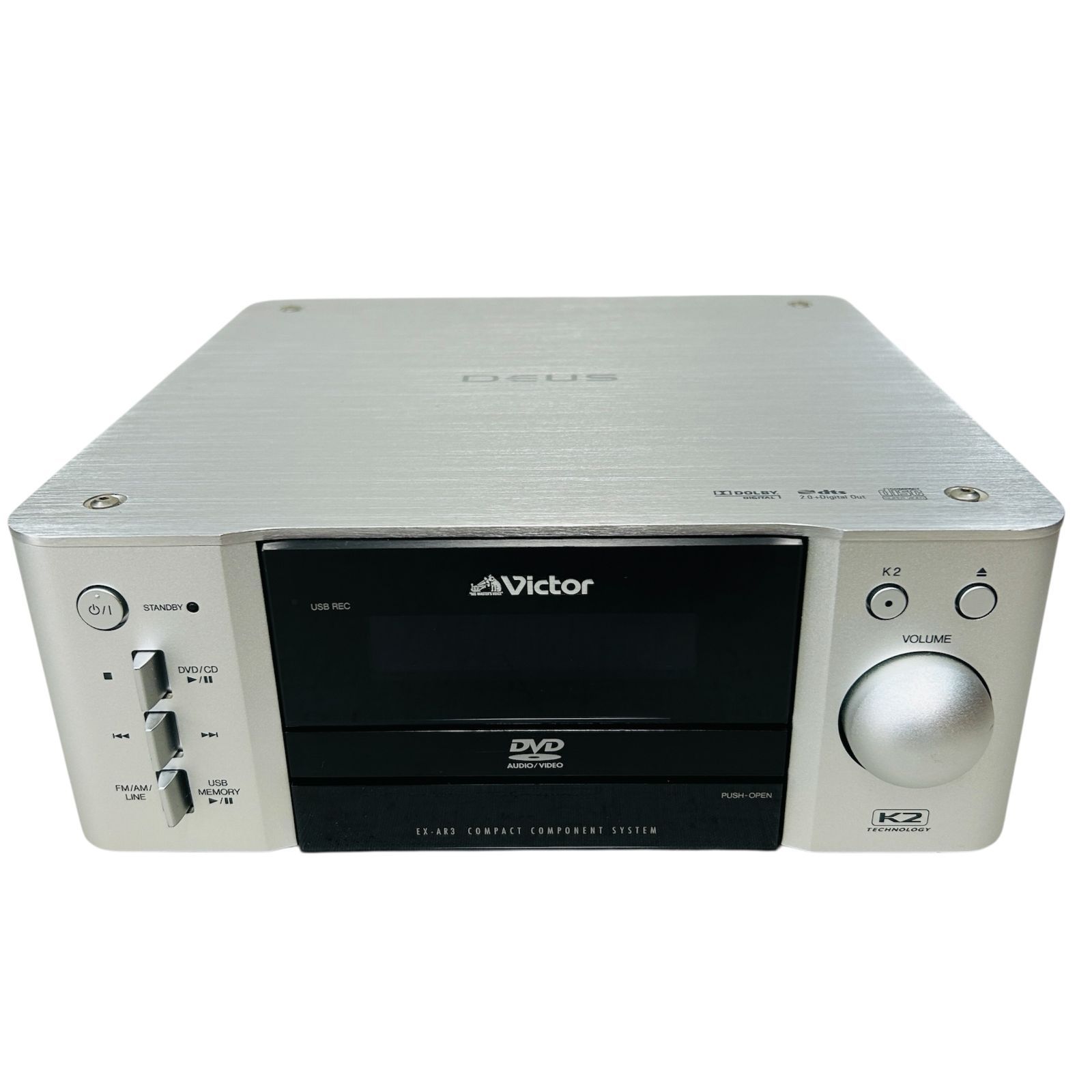 美品】Victor ビクター CD/DVDレシーバー CA-EXAR3 コンポ K2