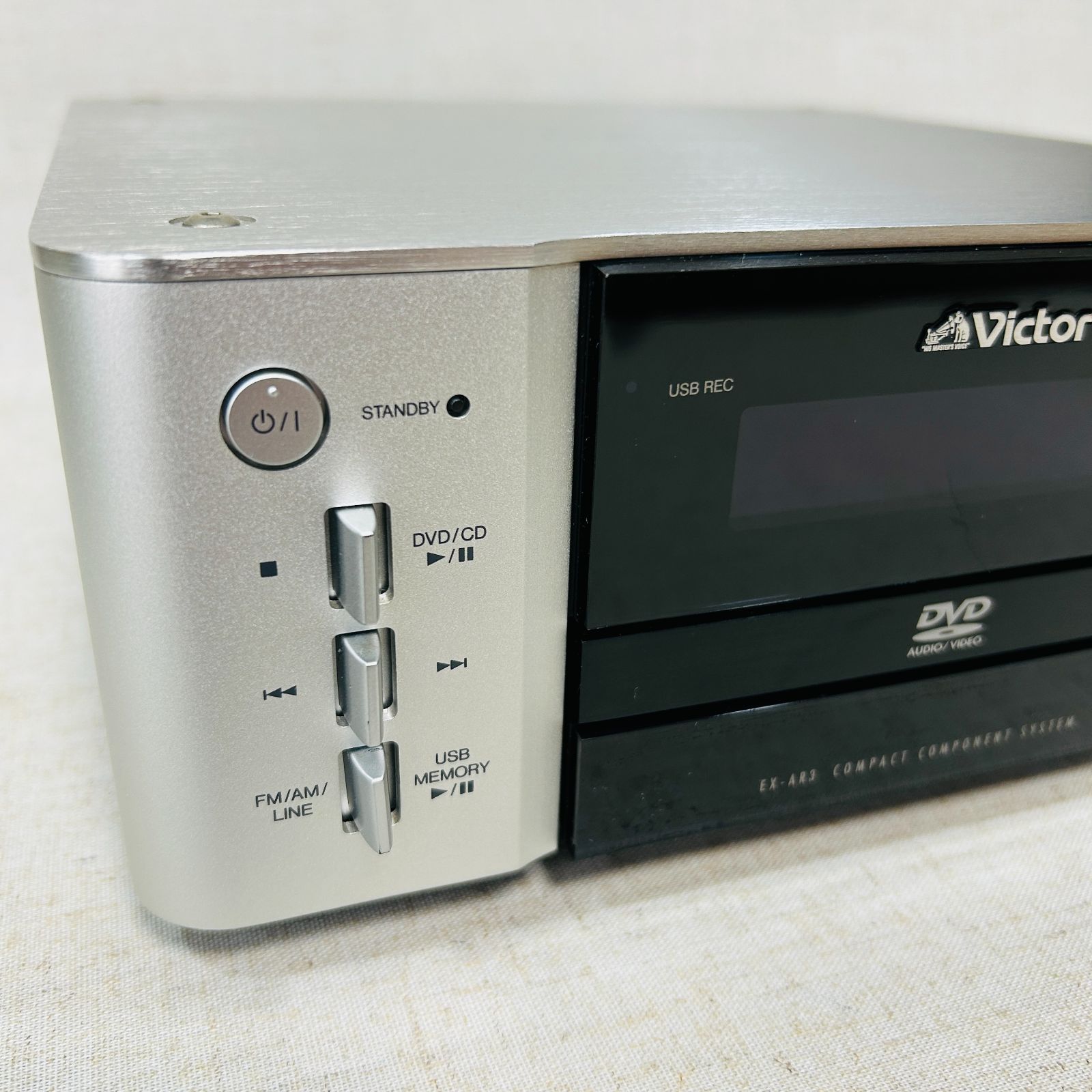 美品】Victor ビクター CD/DVDレシーバー CA-EXAR3 コンポ K2