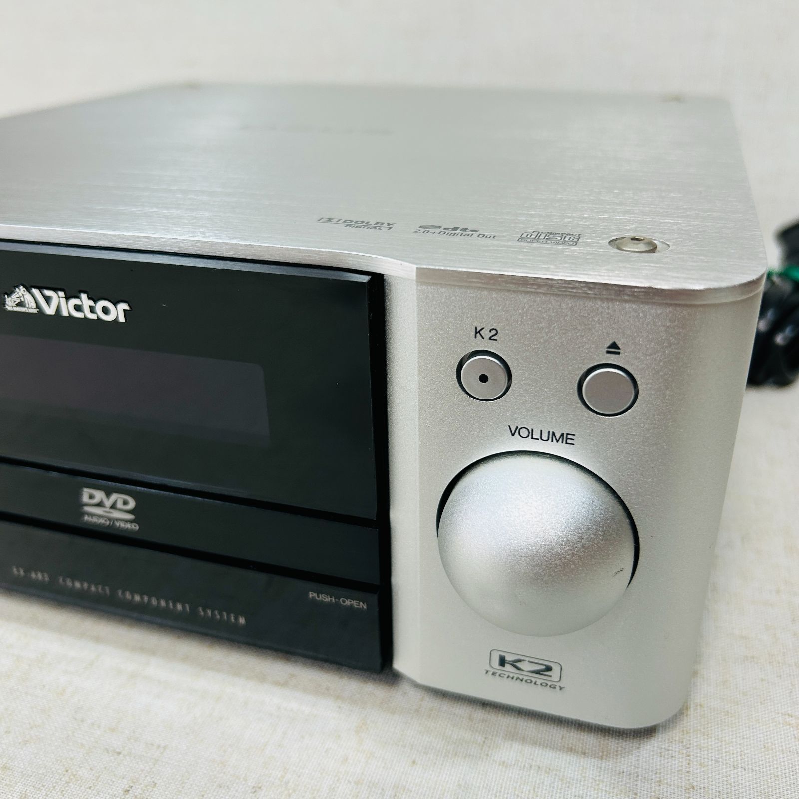 美品】Victor ビクター CD/DVDレシーバー CA-EXAR3 コンポ K2