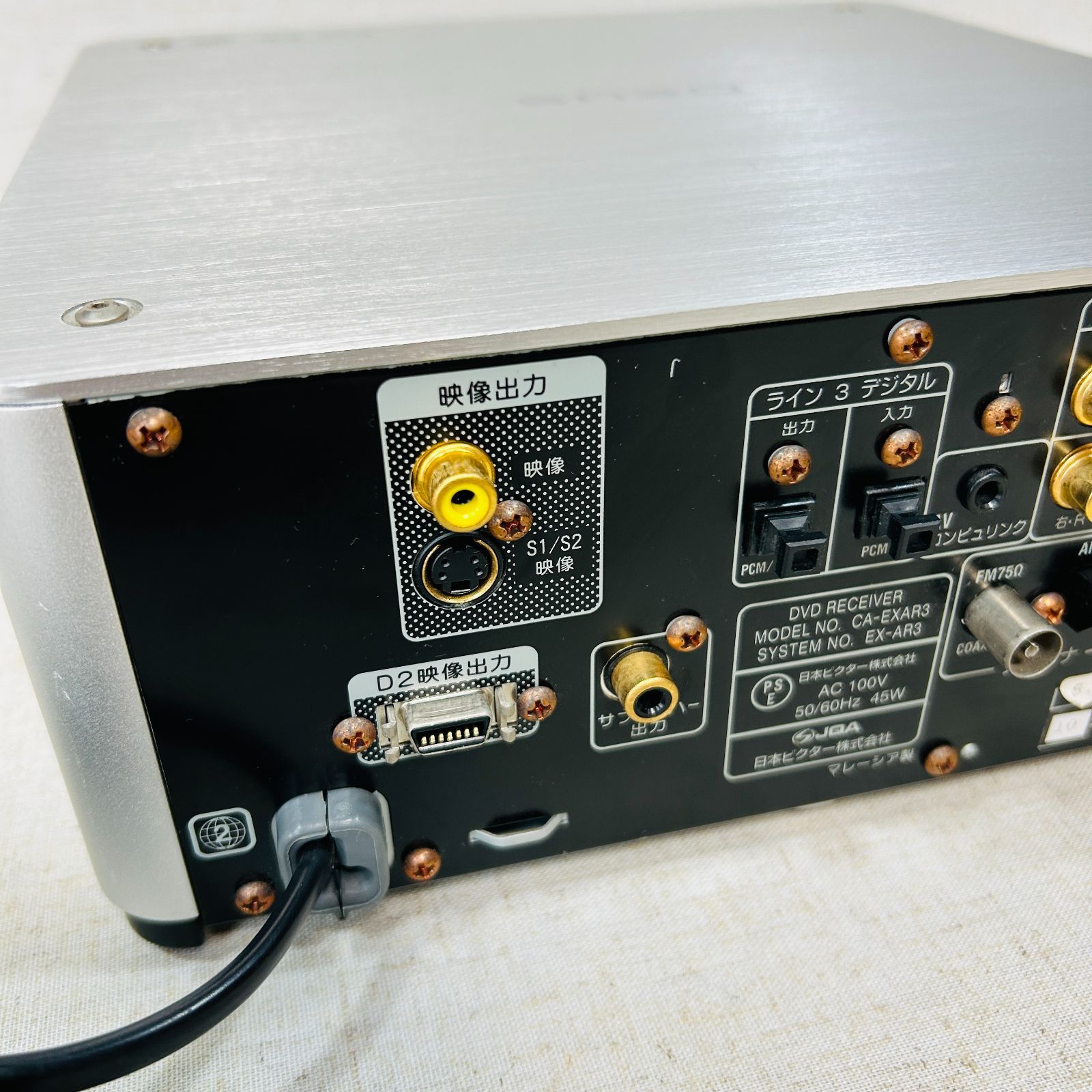 美品】Victor ビクター CD/DVDレシーバー CA-EXAR3 コンポ K2