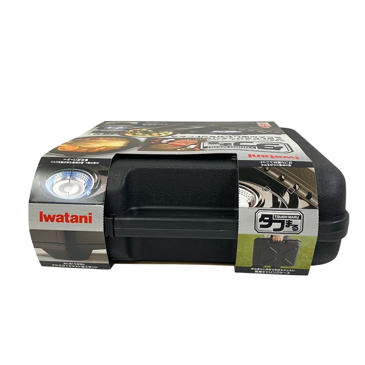  Iwatani タフまる CB ODX 1 カセットガス式 アウトドア用ガスコンロ ブラック イワタニ アウトドアカセットコンロ バーベキュー 調理用品