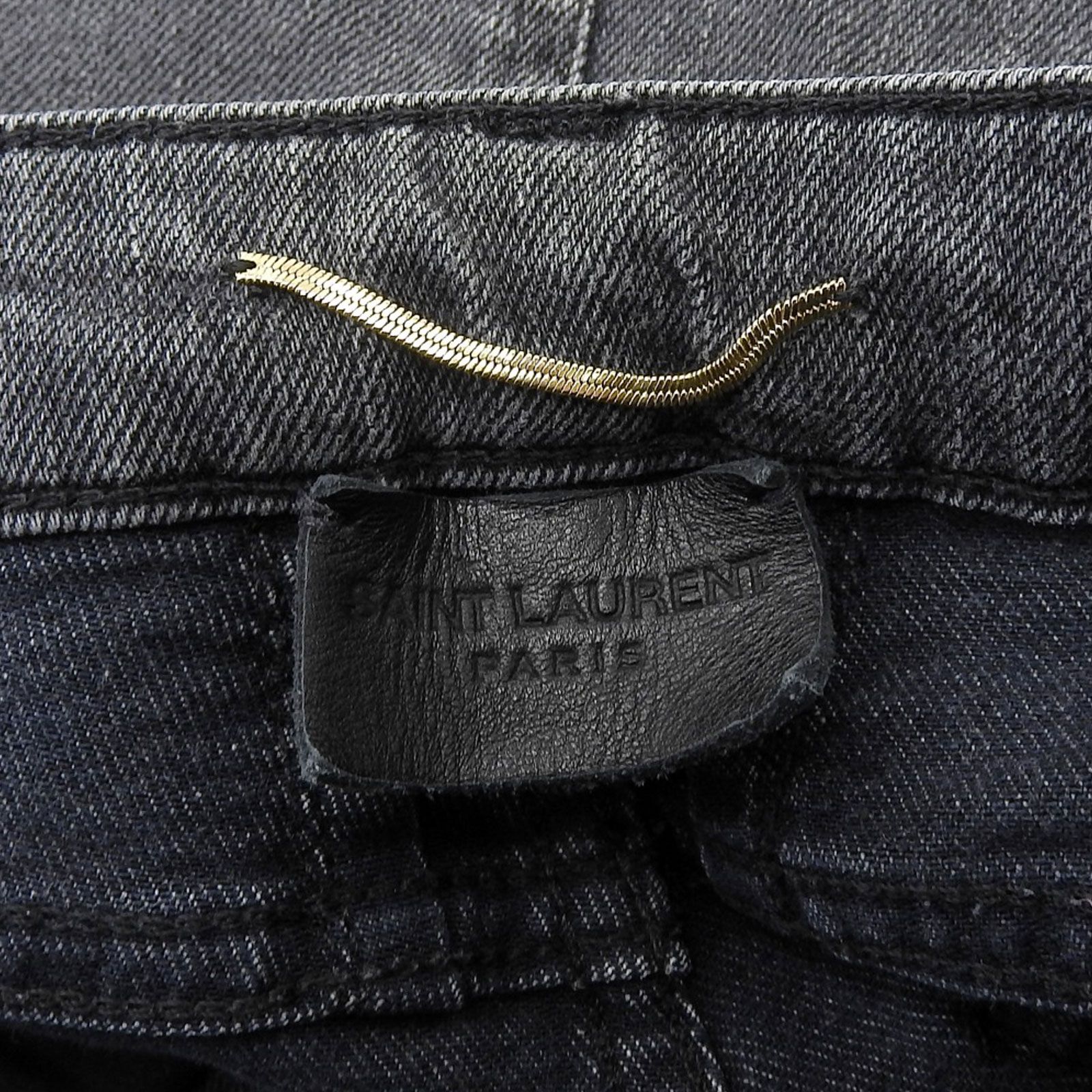 美品△SAINT LAURENT PARIS サンローランパリ 2013年製 D02 W/SK-MW