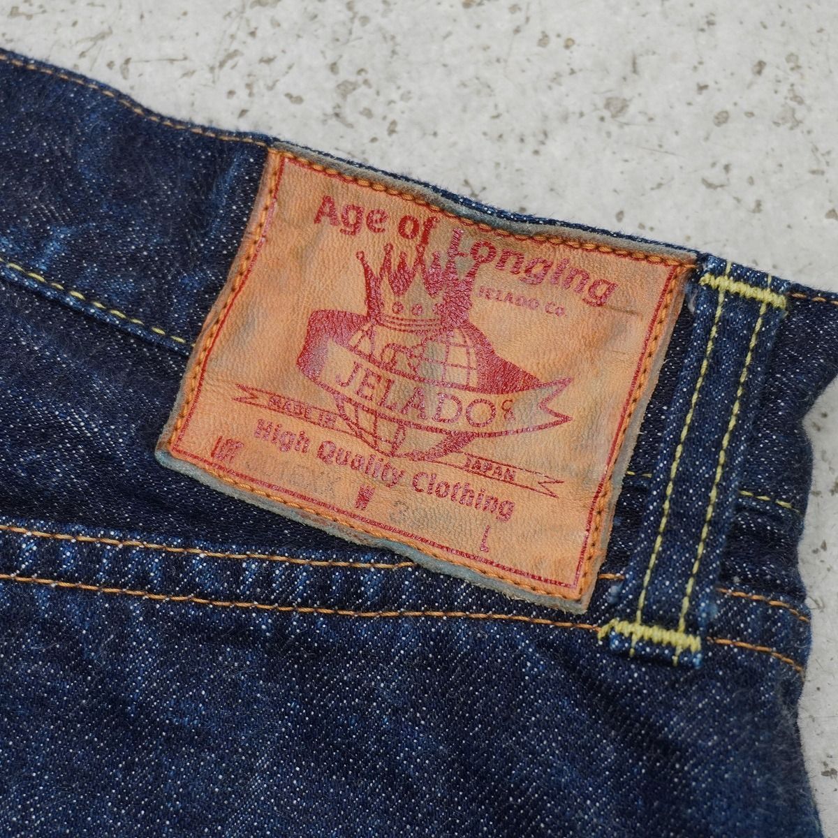 JELADO ジェラード Age of Longing Black tag 301EXX Denim Pants JP94301E エイジオブ ...