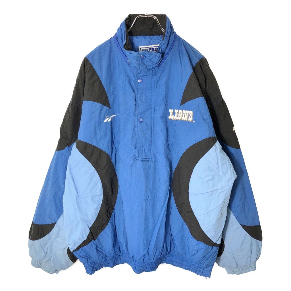 90年代 Reebok リーボック NFL デトロイト・ライオンズ プルオーバー