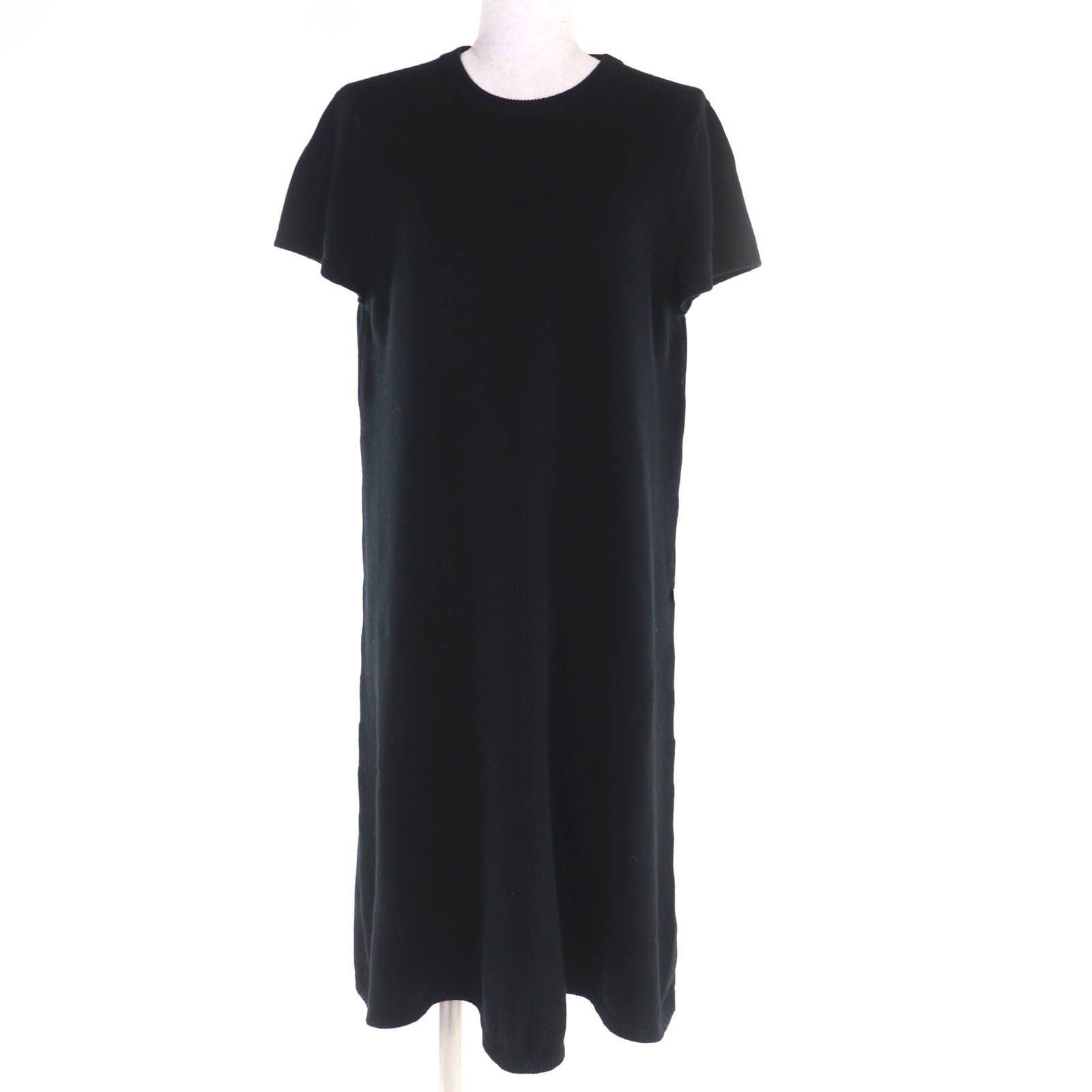 美品◇HERMES エルメス カシミヤ100％ シルバー金具 Hロゴ金具付き A