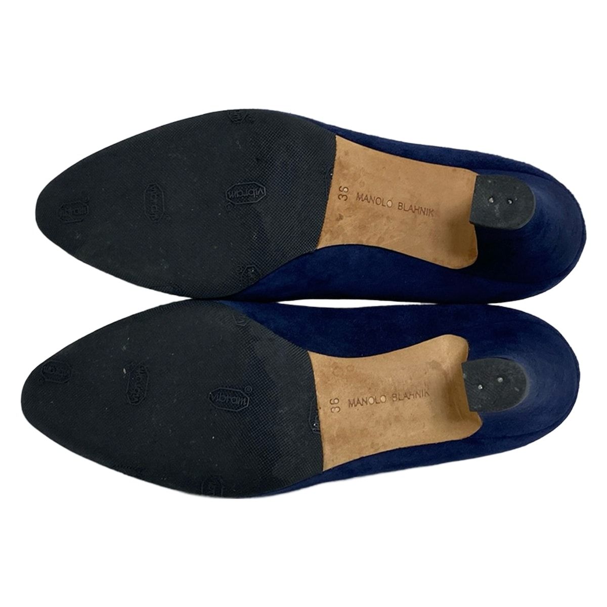 MANOLO BLAHNIK(マノロブラニク) パンプス 36 レディース - ダーク