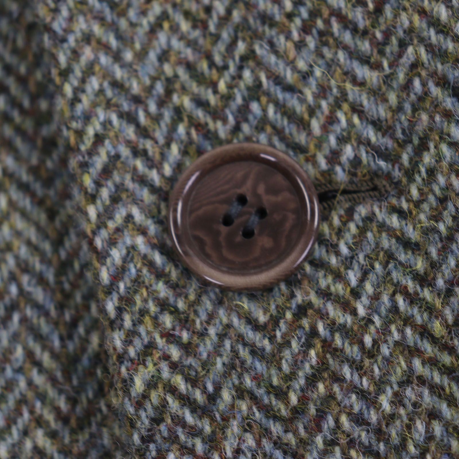 極美品▼Tindaro De Luca ティンダロ・デ・ルーカ ー ビスポーク ヘリンボーン柄 ロング ダブルチェスターコート グリーン 日本サイズXXL 極美品▽Tindaro De Luca ティンダロ・デ・ルーカ ー ビスポーク