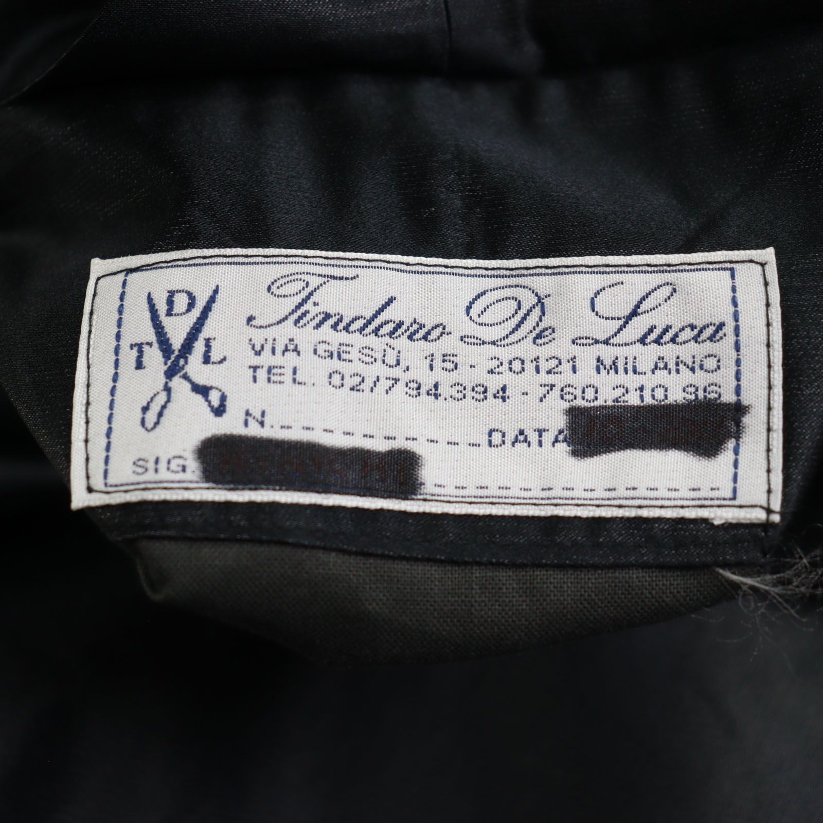 極美品▽Tindaro De Luca ティンダロ・デ・ルーカ ー ビスポーク