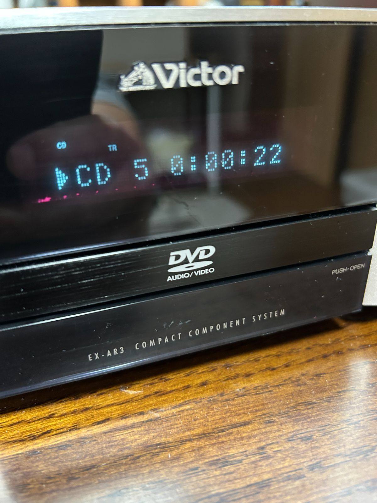 美品】Victor ビクター CD/DVDレシーバー CA-EXAR3 コンポ K2